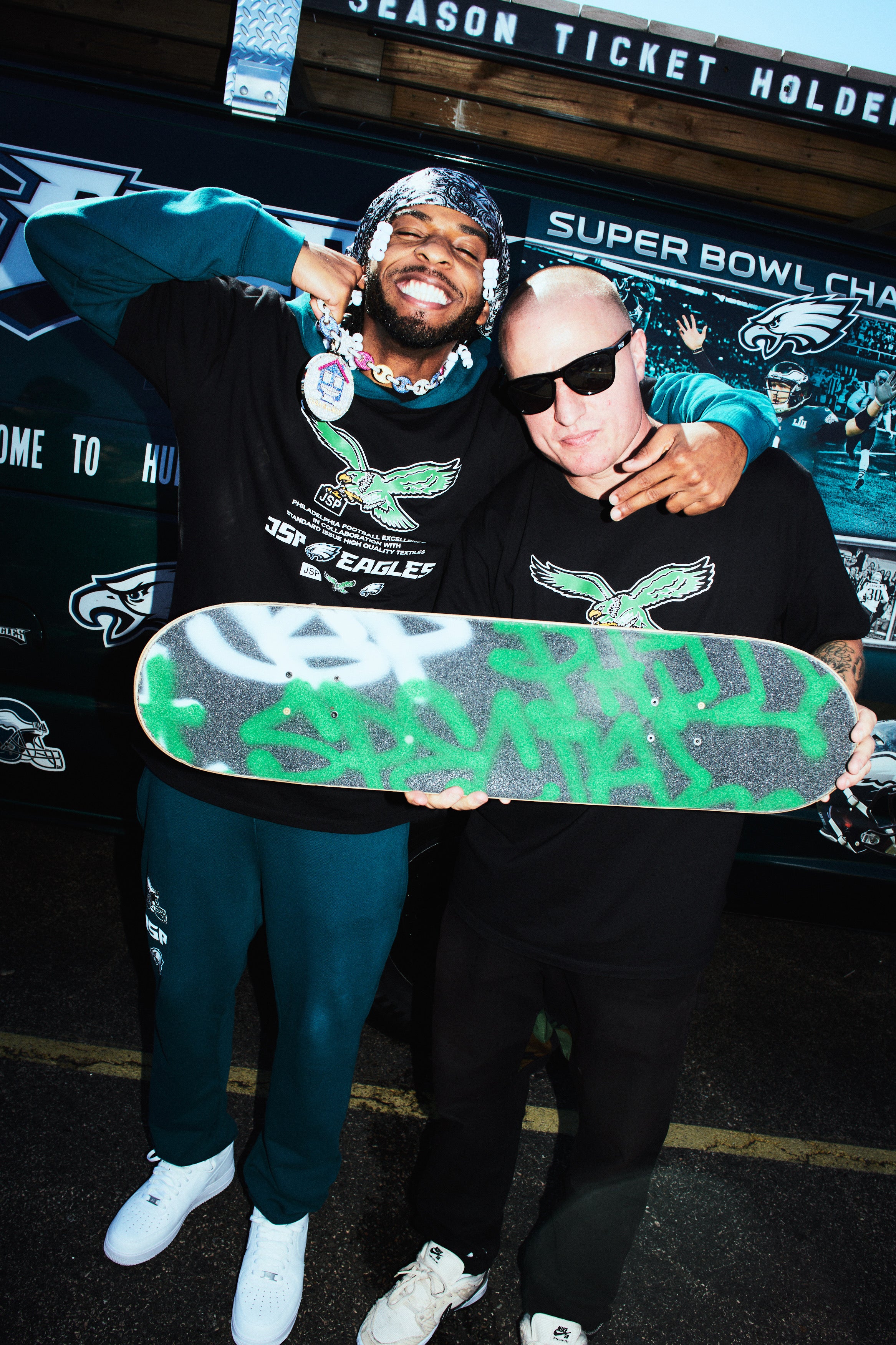 PHILADELPHIA EAGLES, STANDARD ISSUE, AND JSP COLLABORATIVE GENERATIONAL COLLECTION
