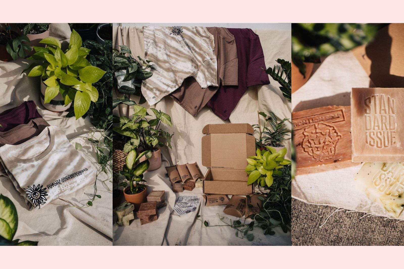 Esquire Features the Standard Issue Tees X Iron Lion Soap Gift Set