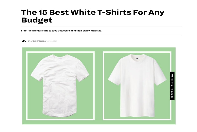 Esquire SIT White Shirt