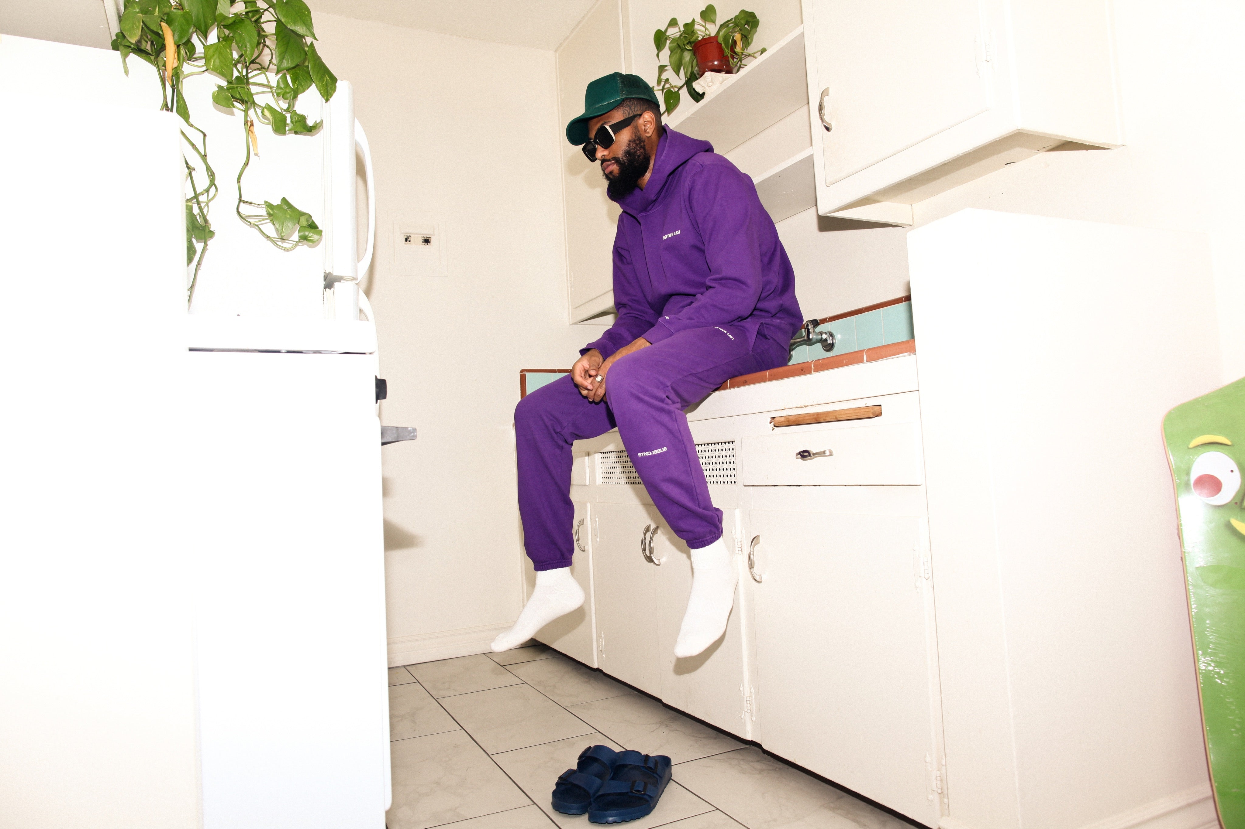 18 East Collab Lebron Sweatsuite