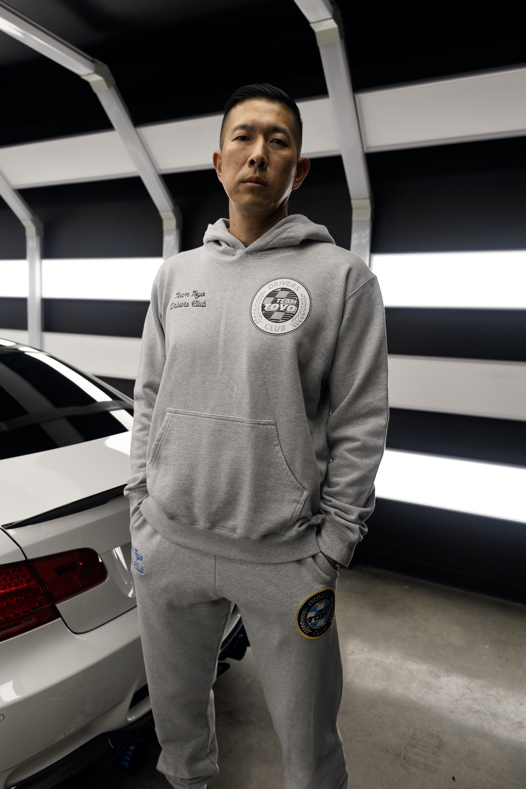 Team Toyo World Class Hoody Heather Grey