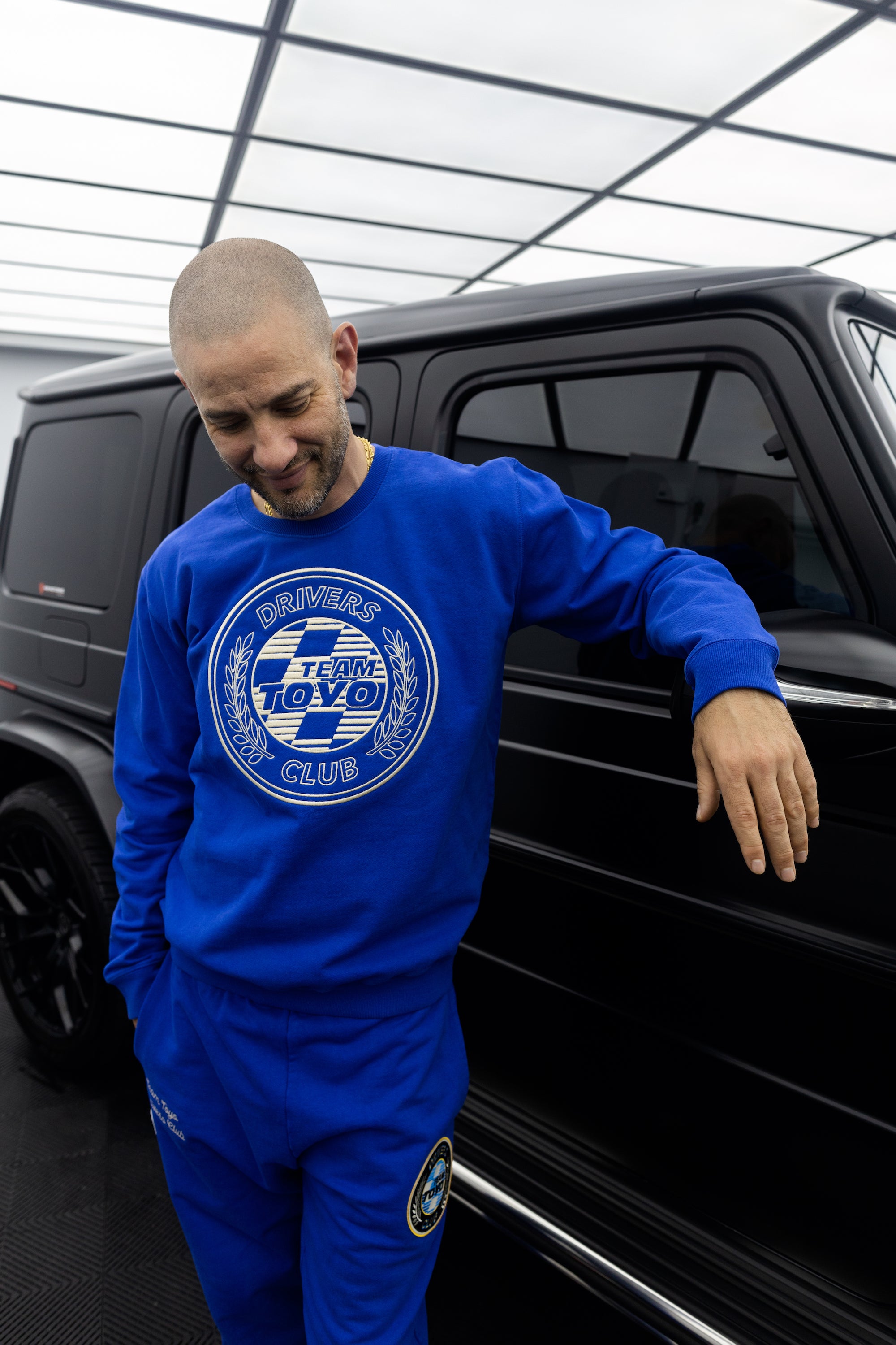 Team Toyo World Class Crew Neck Heather Grey