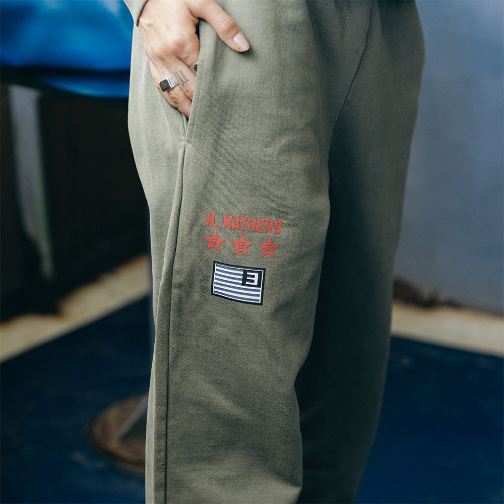 Eminem x Standard Issue Kamikaze Sweatpants Burnt Olive STANDARD