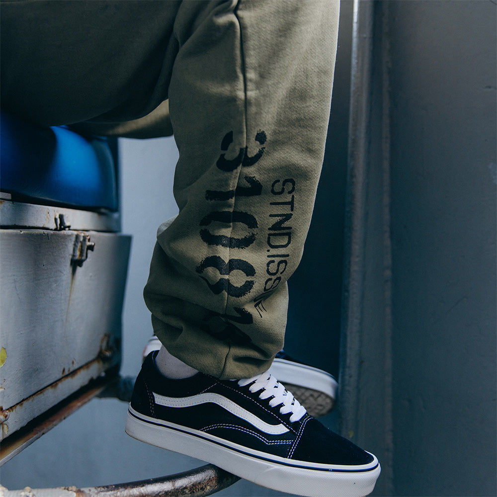 Eminem x Standard Issue Kamikaze Sweatpants Burnt Olive