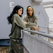 Eminem x Standard Issue Kamikaze Hoody Burnt Olive