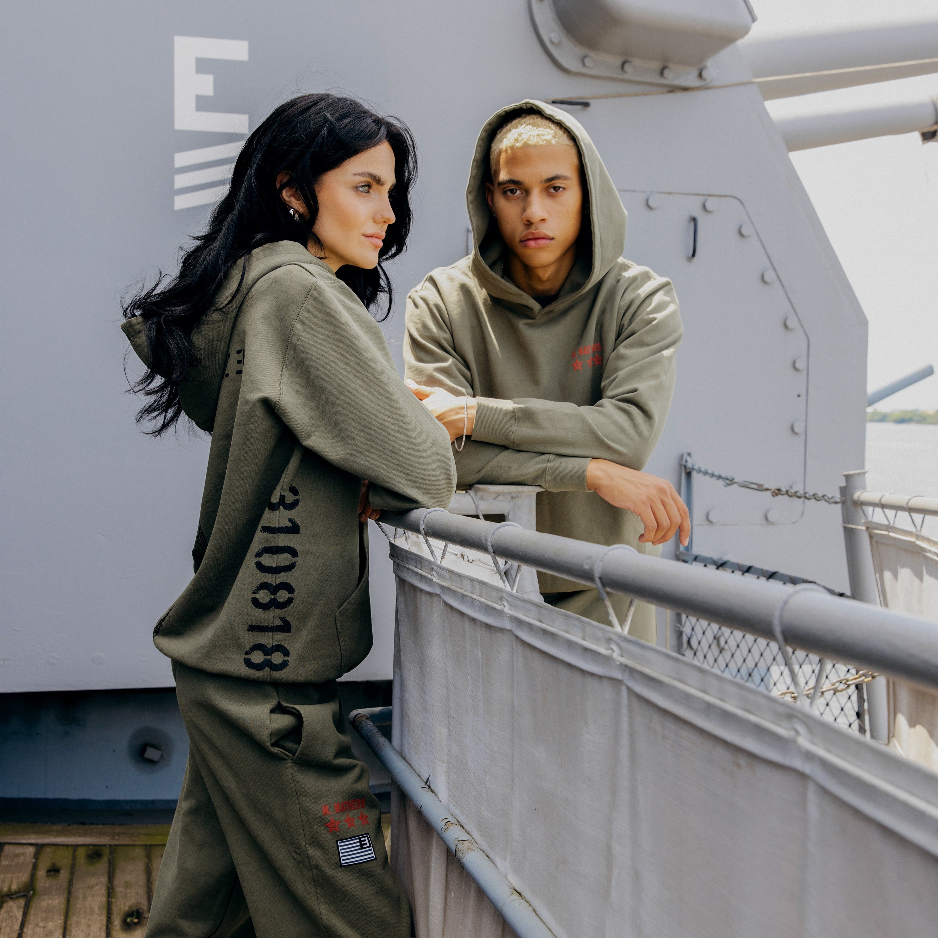 Eminem x Standard Issue Kamikaze Hoody Burnt Olive