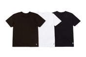 Fitted Tee Multi-Three Pack (White, Black & Espresso)