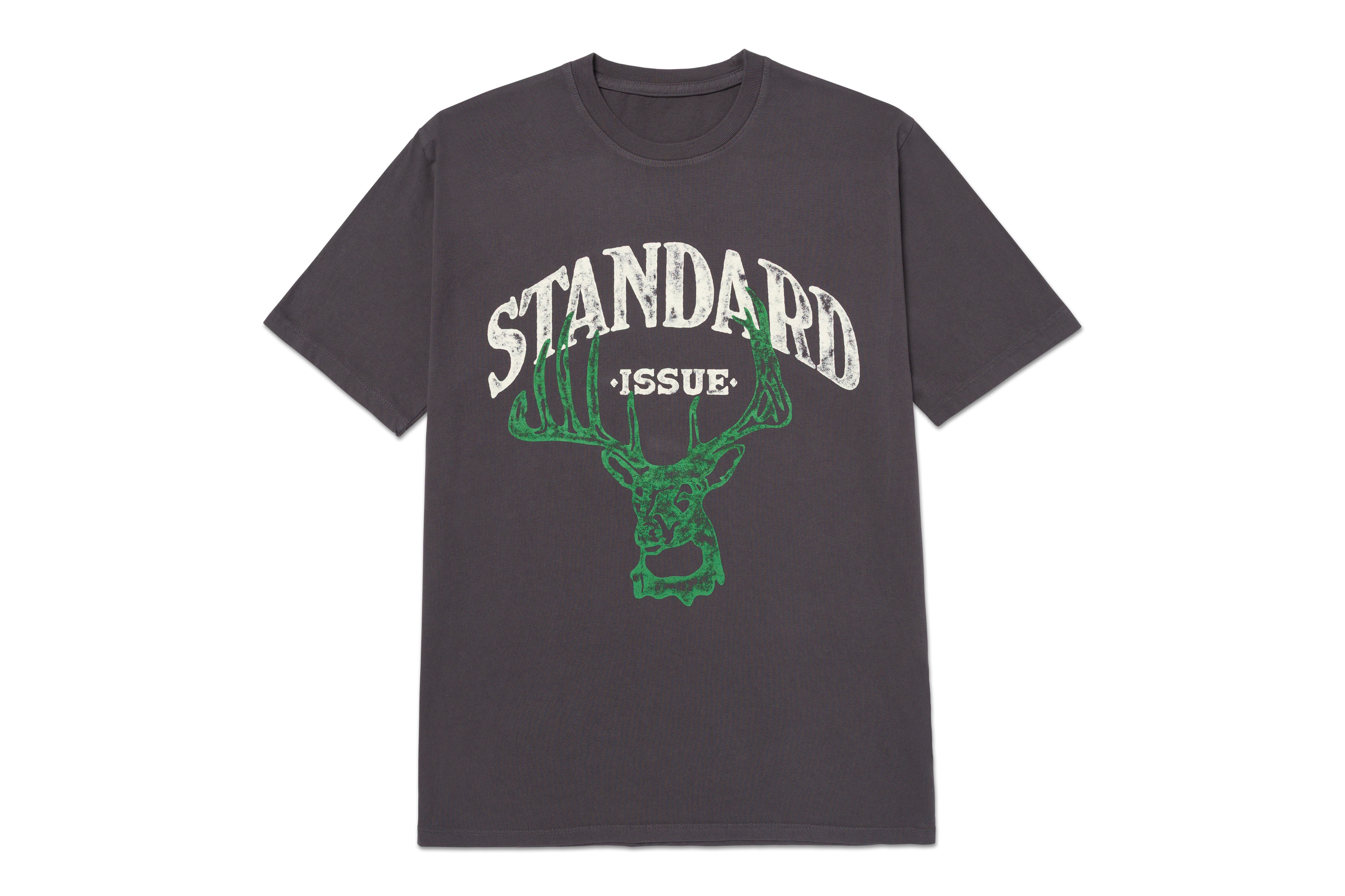 Buck Vintage Black Tee