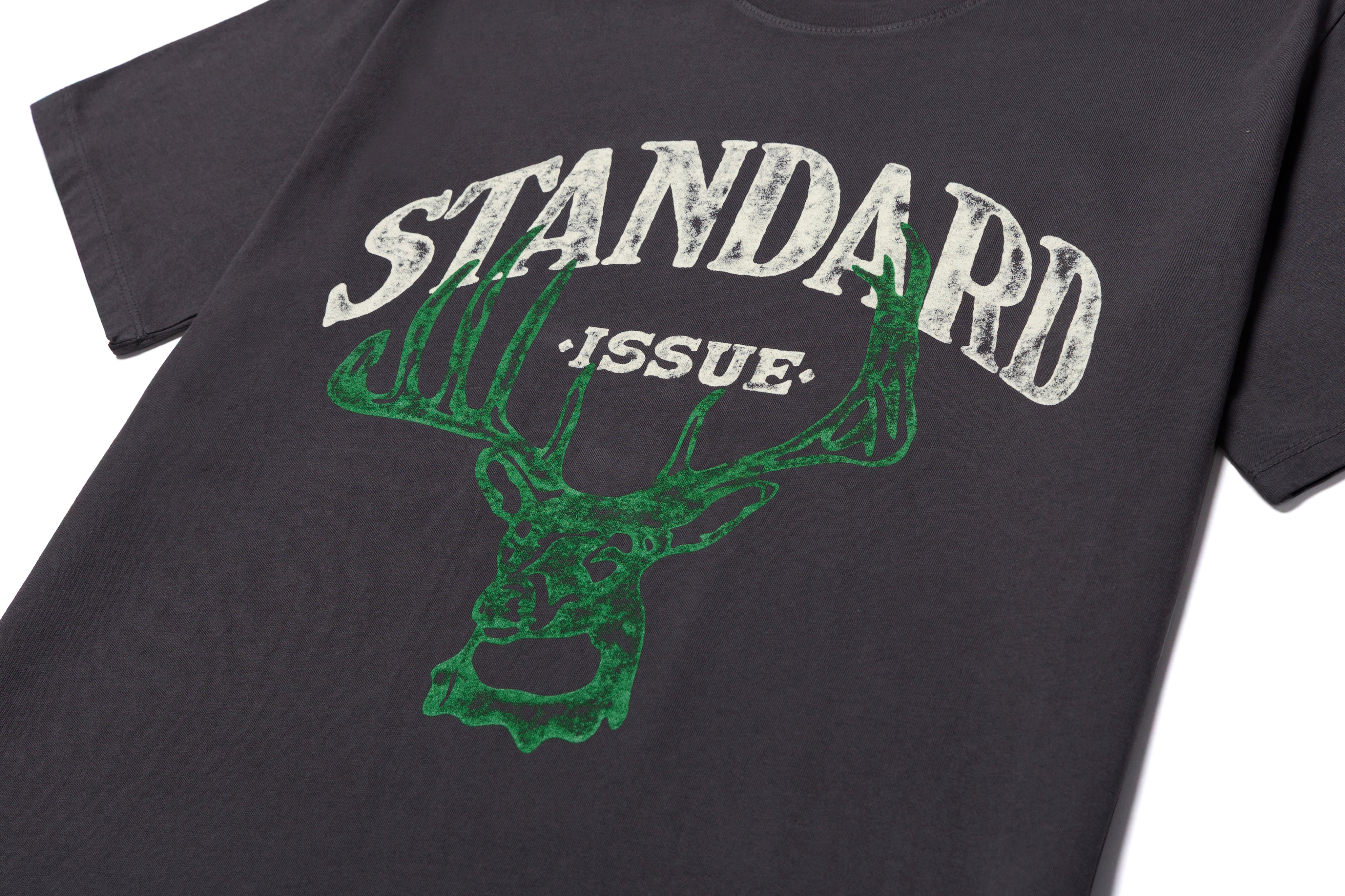 Buck Vintage Black Tee