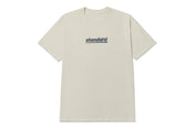 Sheer Script Cream Tee