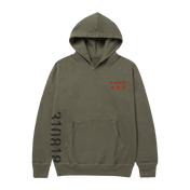 Eminem x Standard Issue Kamikaze Hoody Burnt Olive