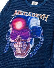 Megadeth Jumbo Vic Thermal Sweater Mineral Navy