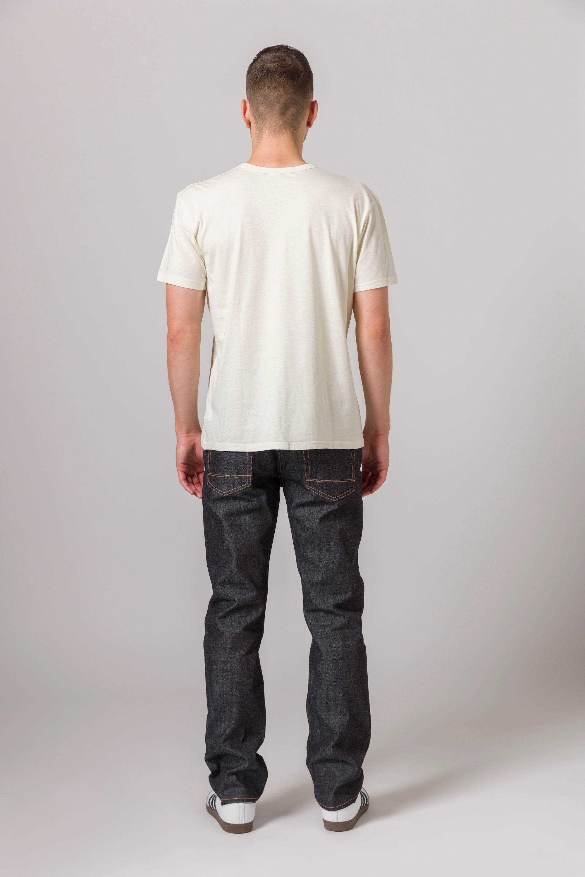 Fitted Tee Cream