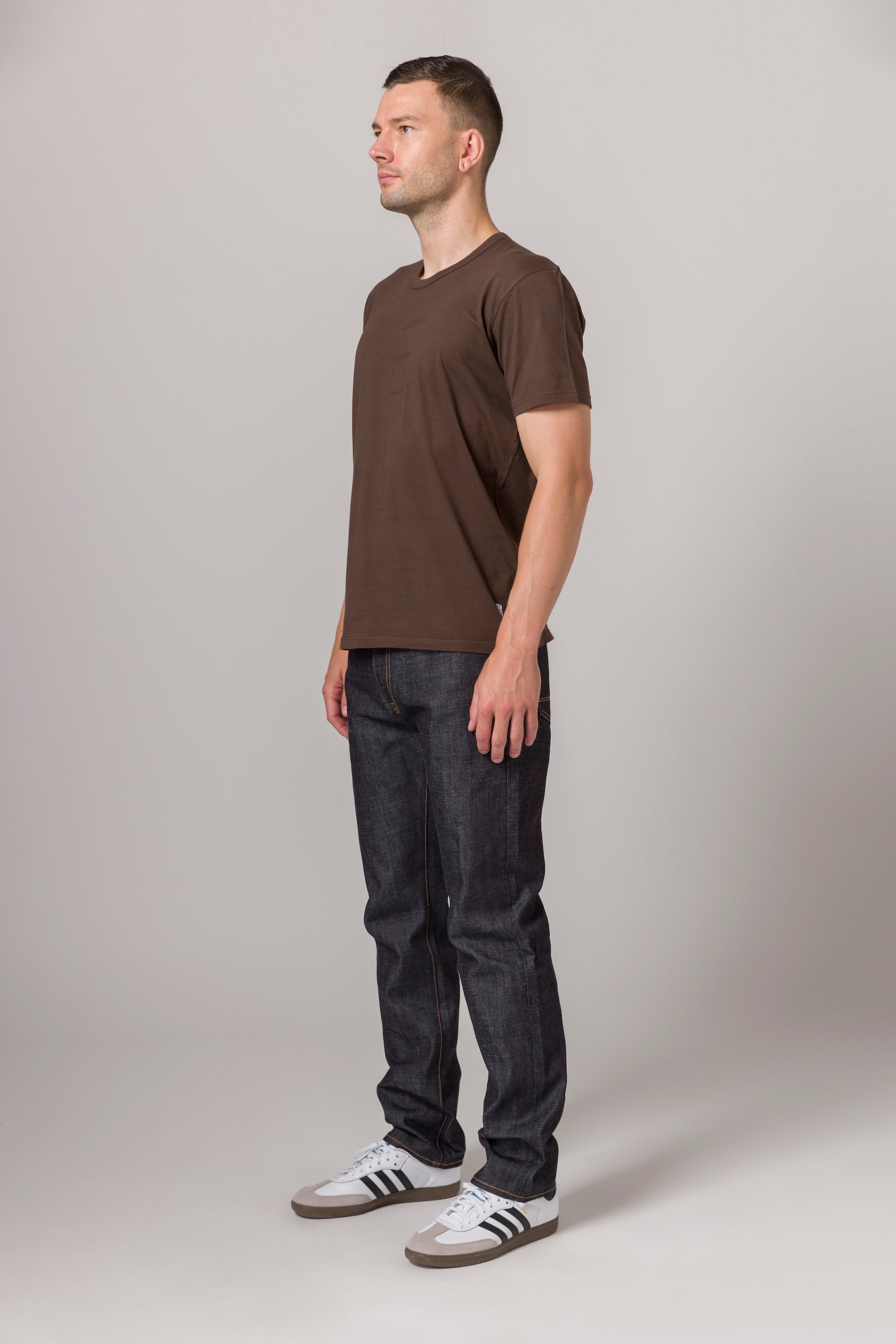 Fitted Tee Espresso