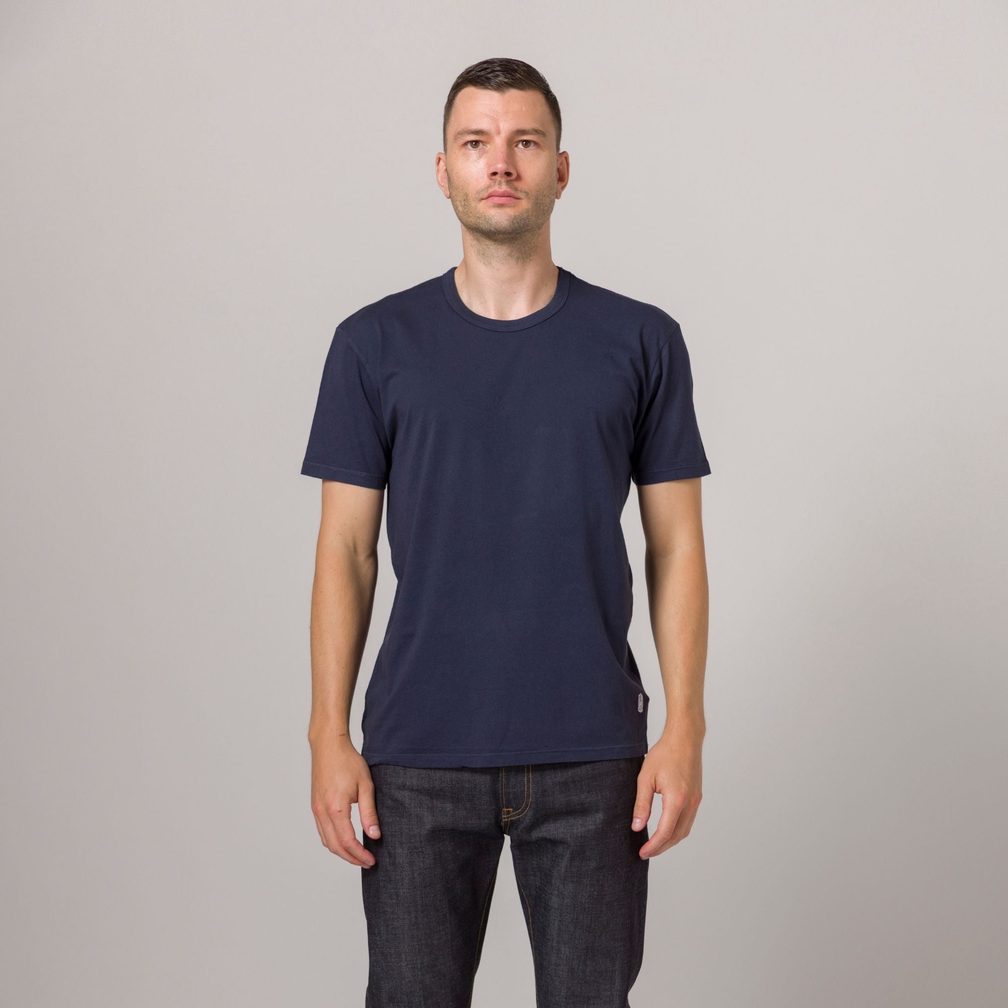 Fitted Tee Navy