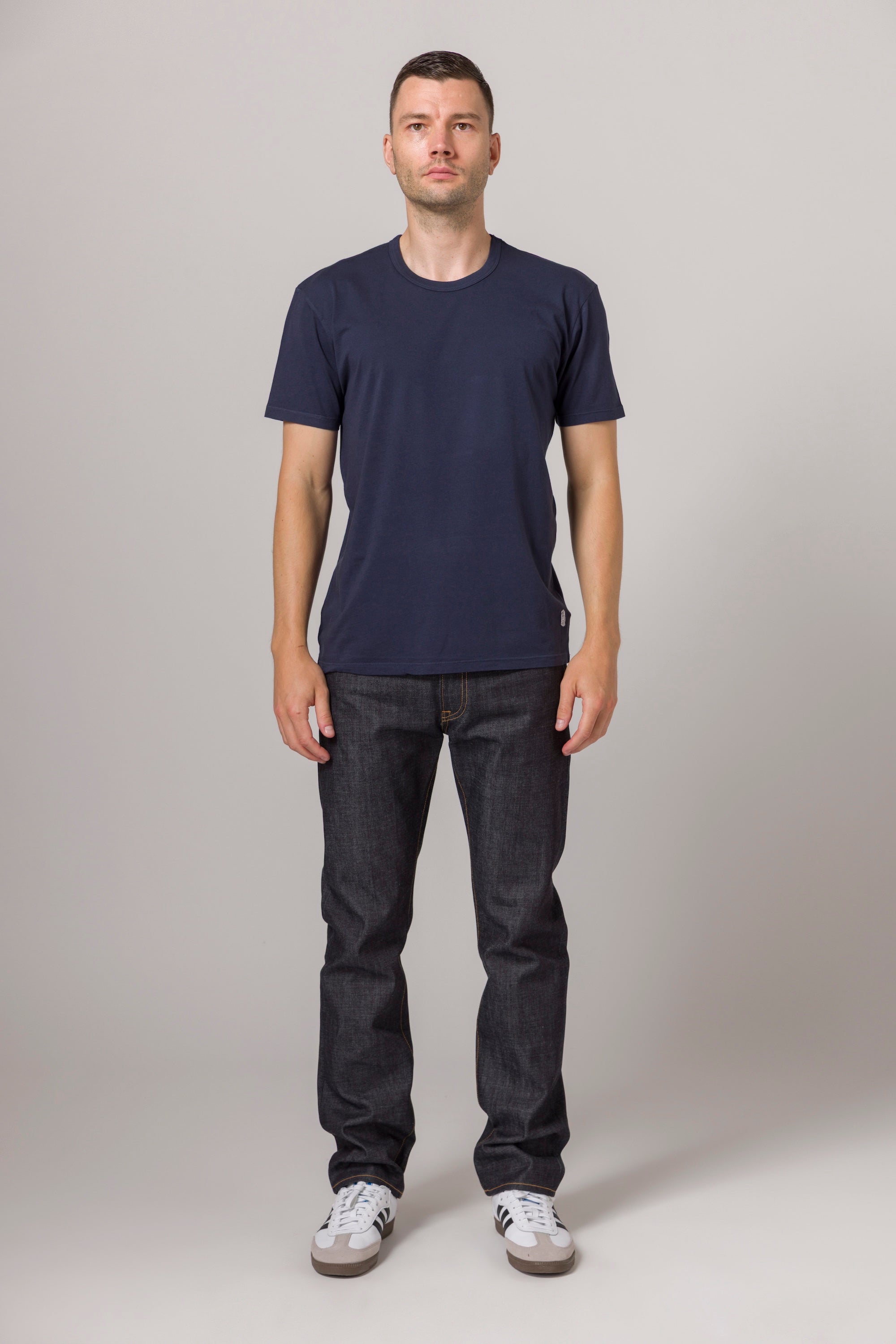 Fitted Tee Navy