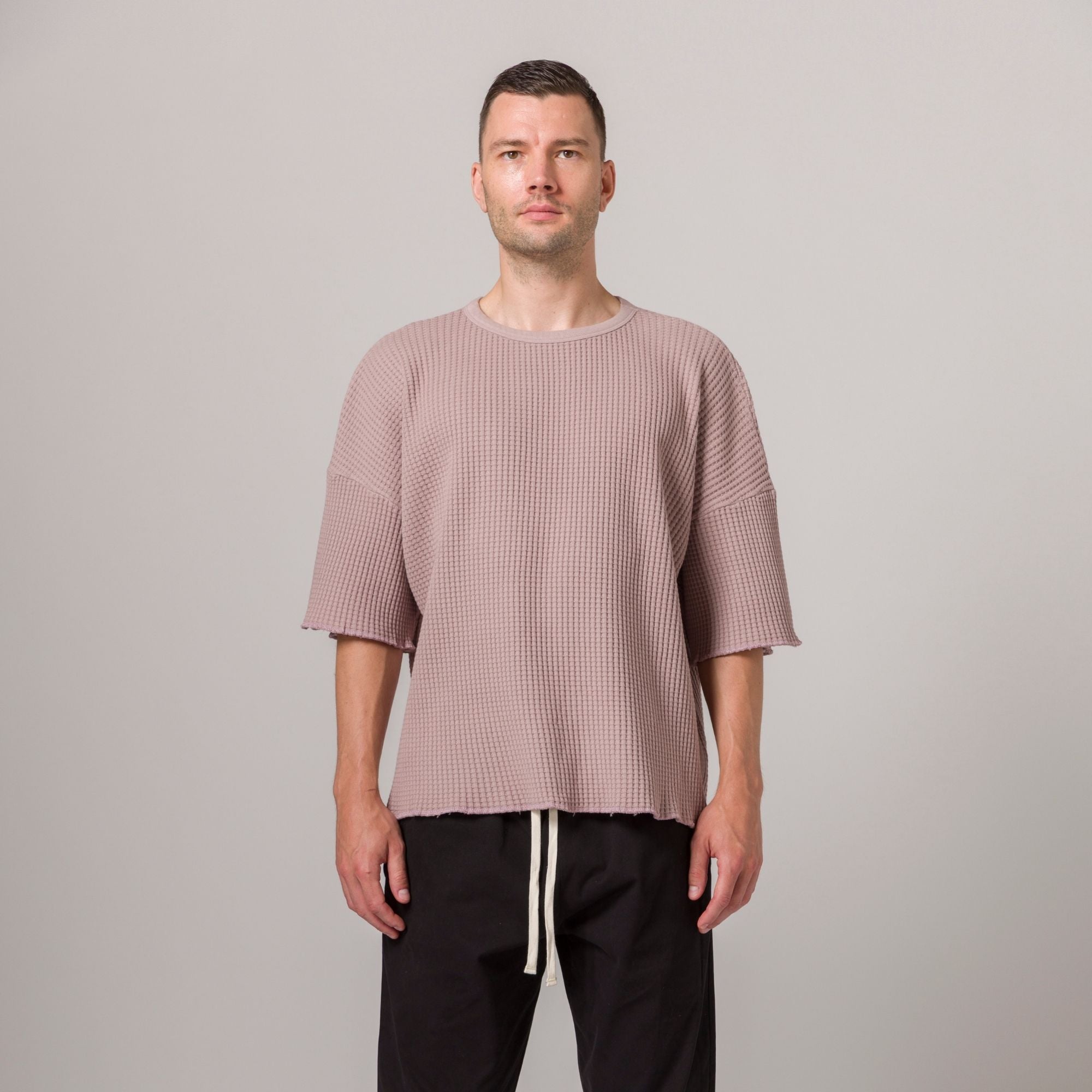 Short Sleeve Thermal Sweater Antler