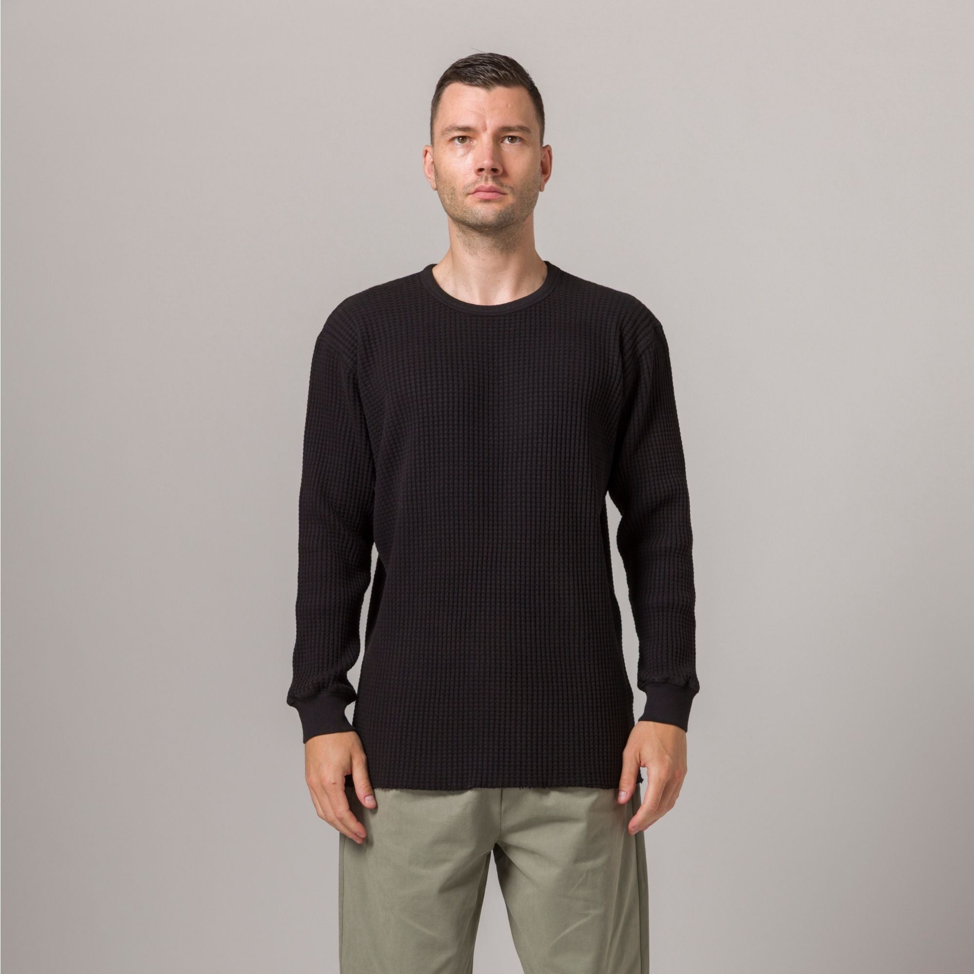 Standard Thermal Sweater Black – STANDARD ISSUE TEES