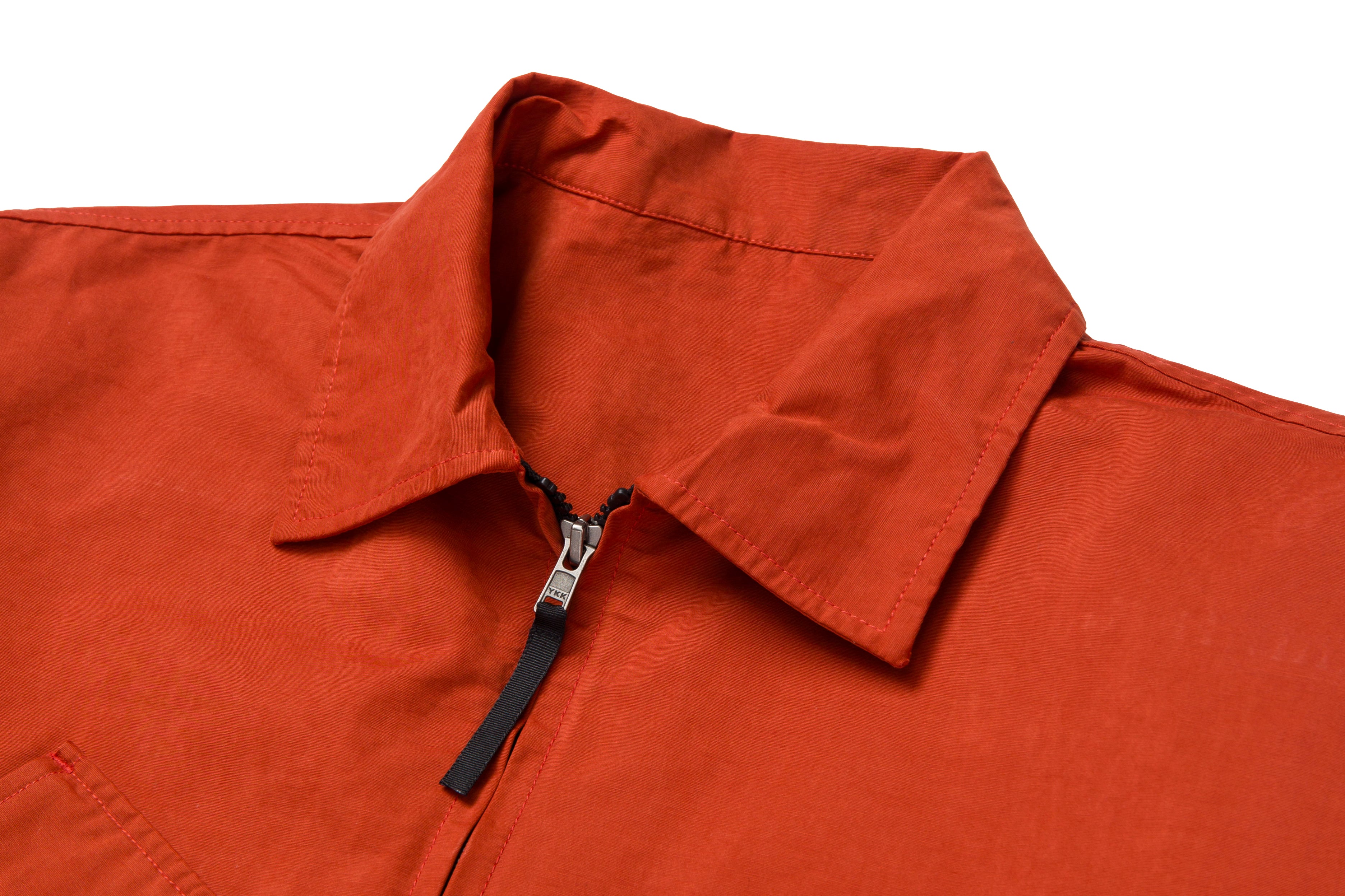 Suede Field Jacket Brick