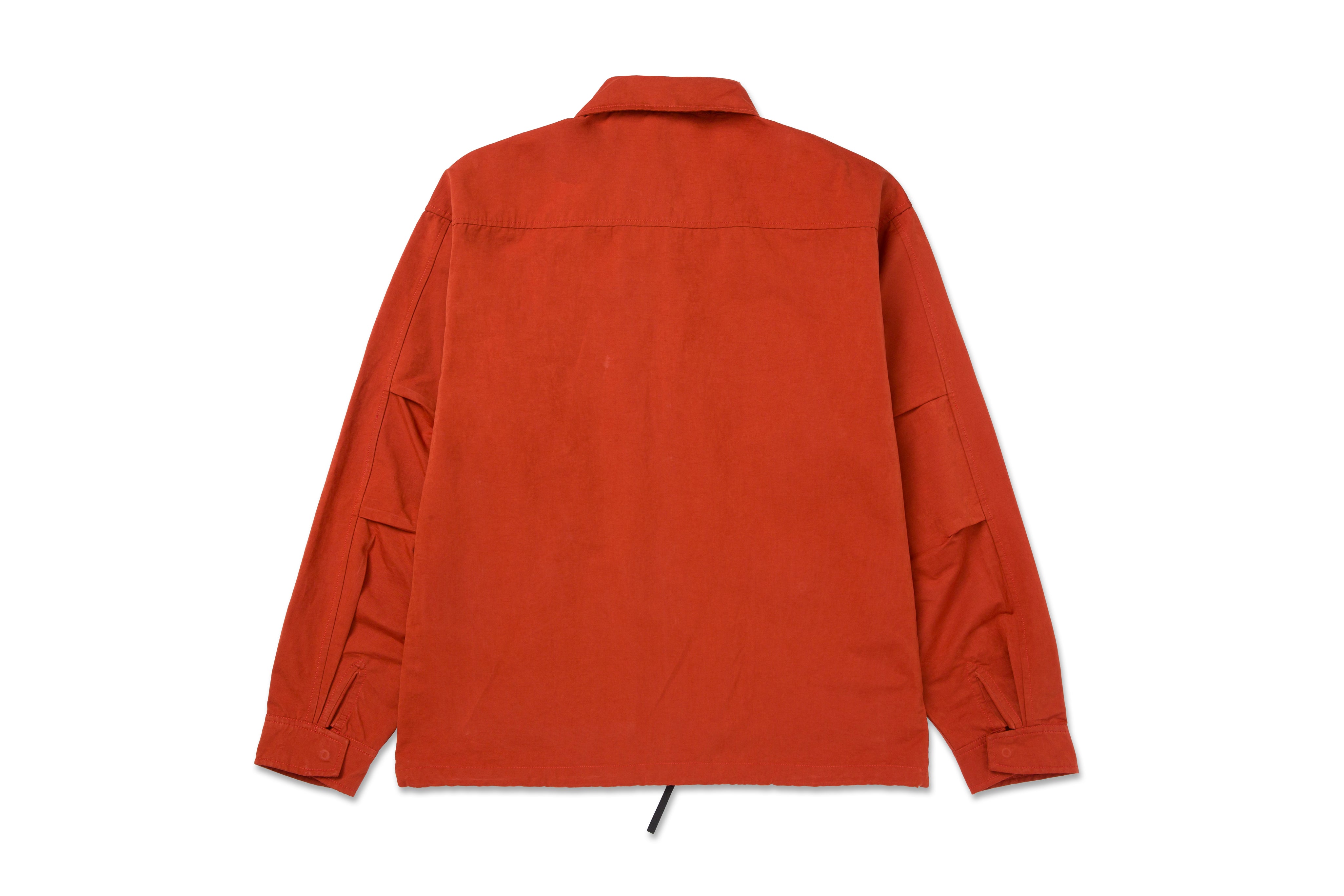 Suede Field Jacket Brick