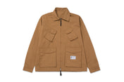 Suede Field Jacket Tan