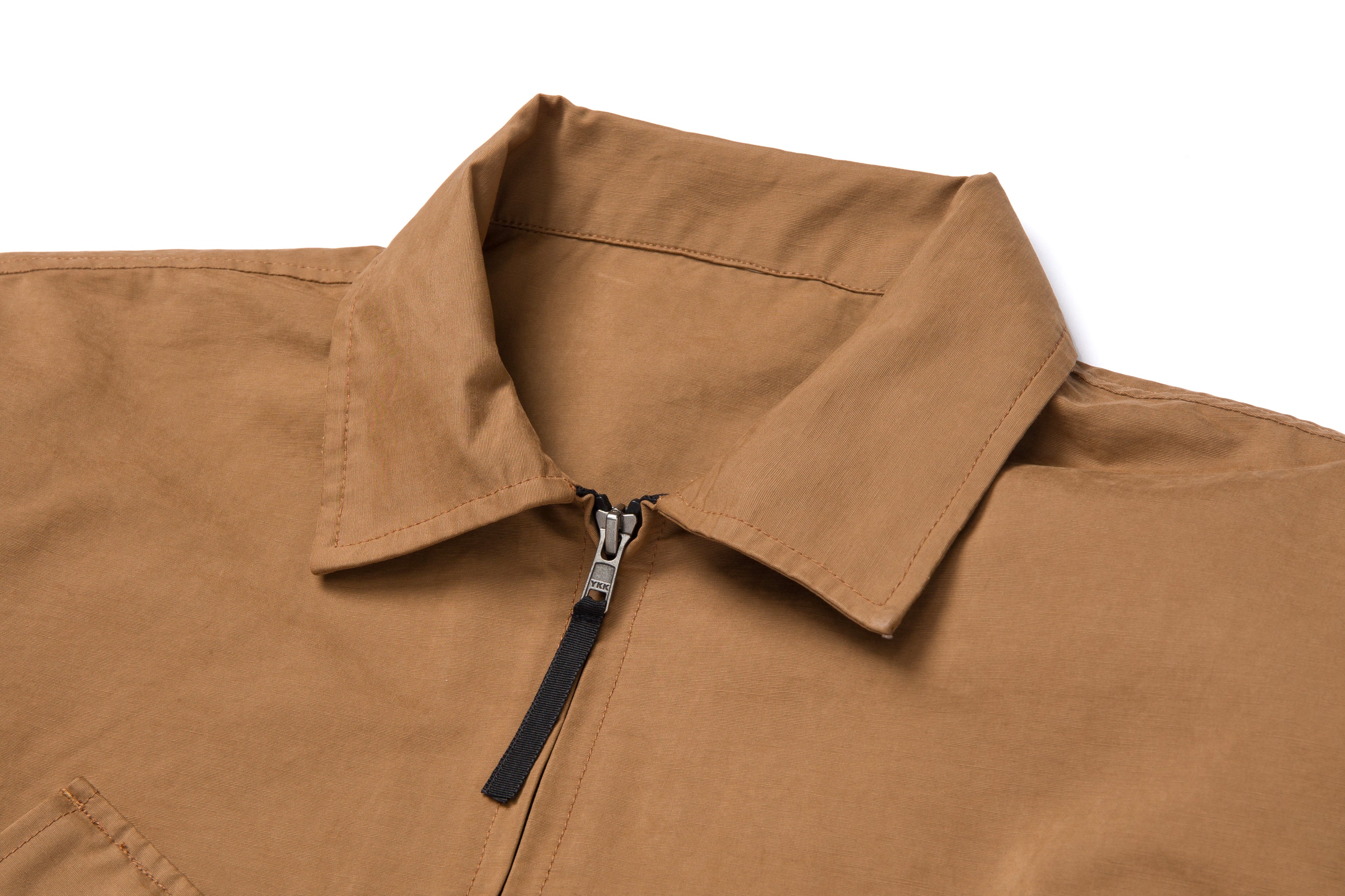 Suede Field Jacket Tan