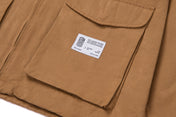 Suede Field Jacket Tan