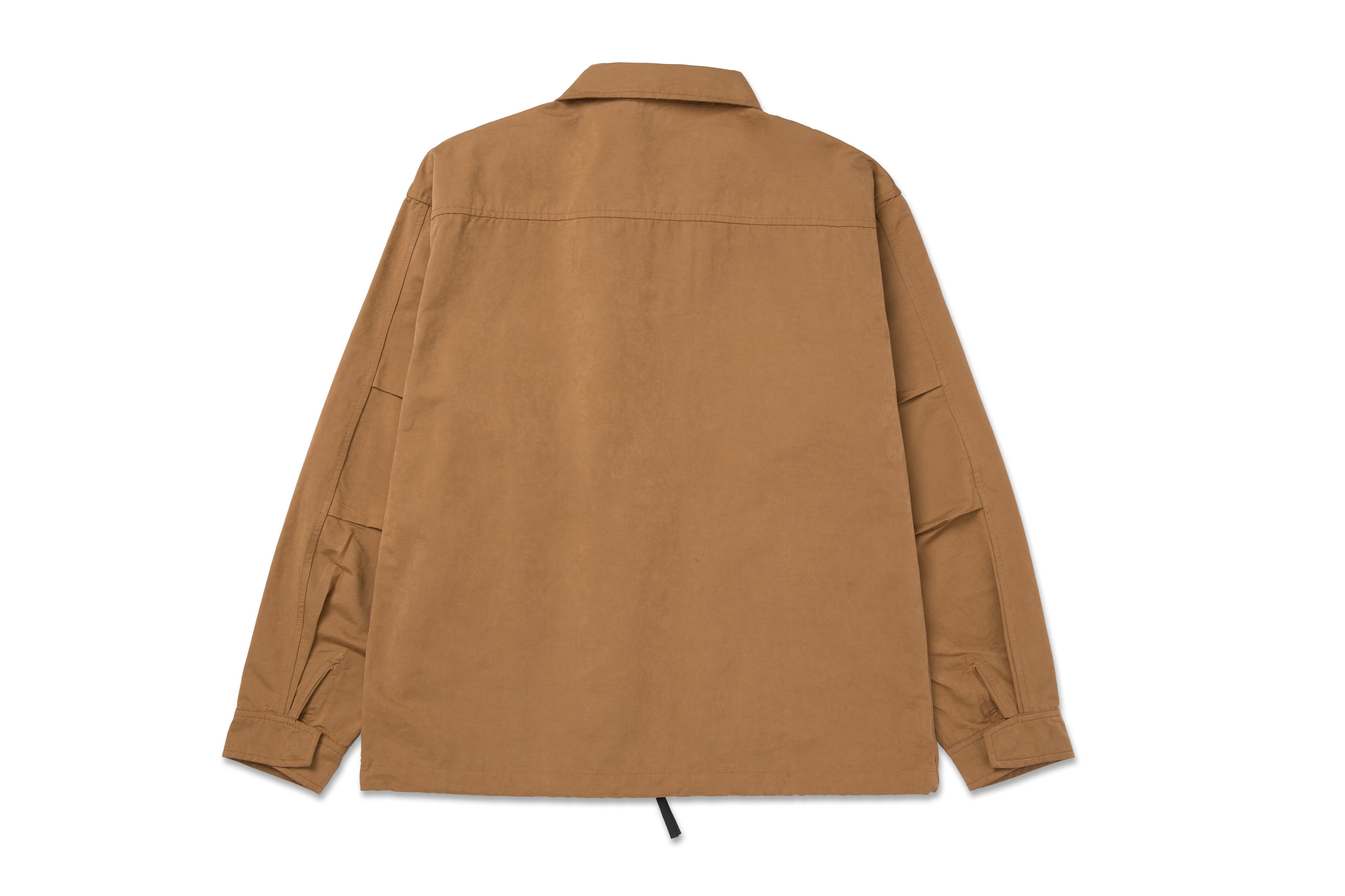 Suede Field Jacket Tan