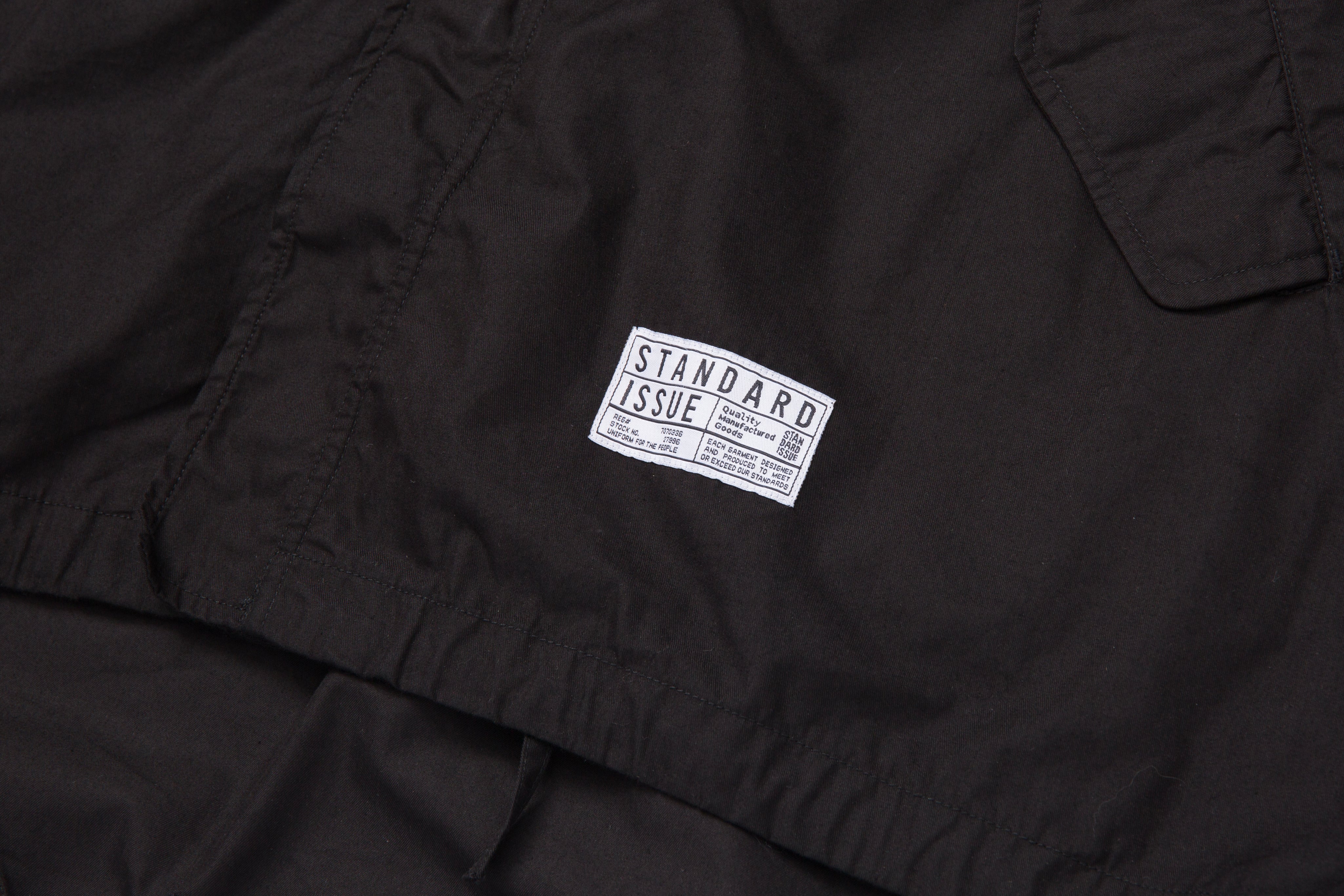 Fishtail Parka Black