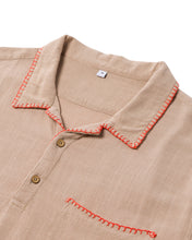 California Pull Over Shirt Beige