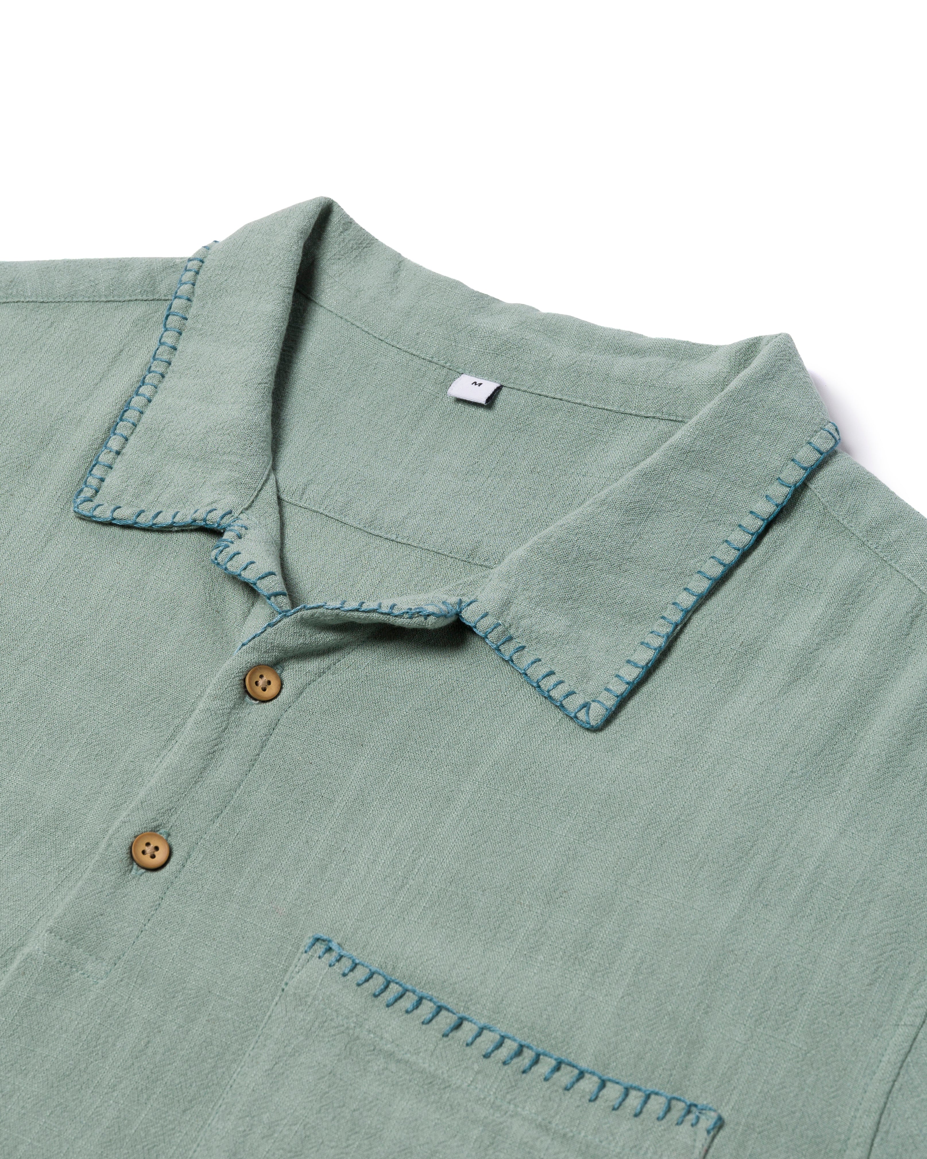 California Pull Over Shirt Sage