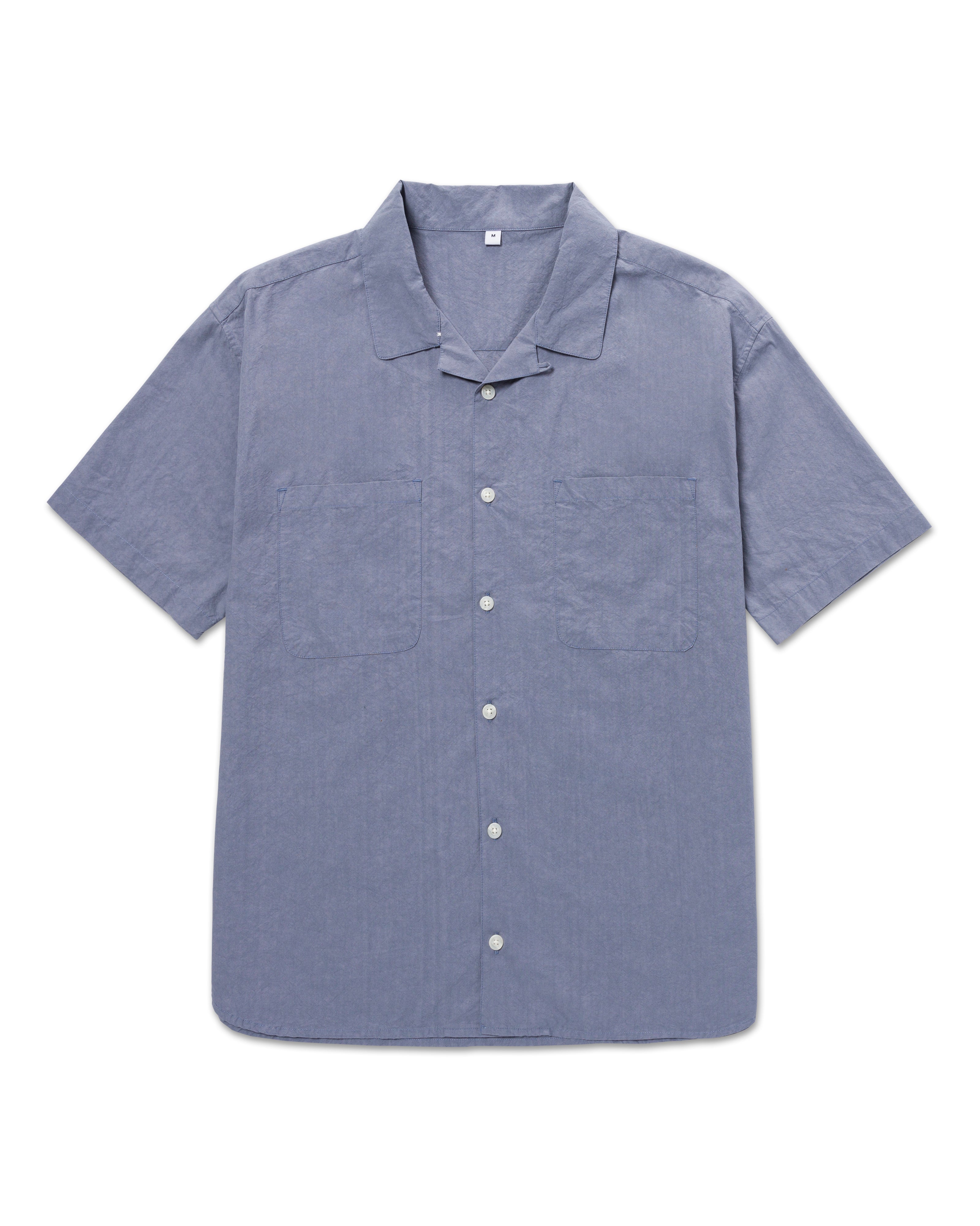 Camp Button Down Shirt Charcoal Forest