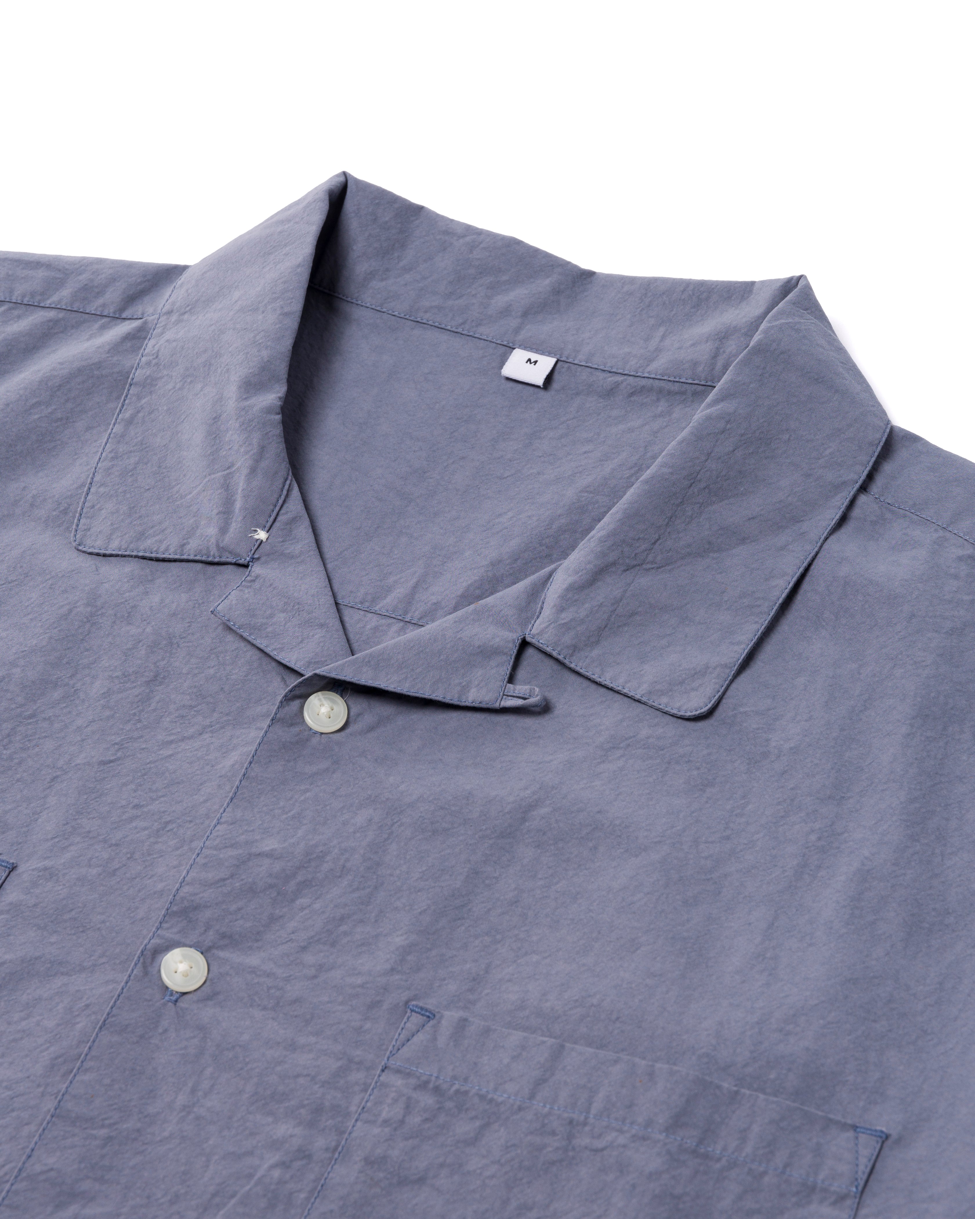 Camp Button Down Shirt Charcoal Forest