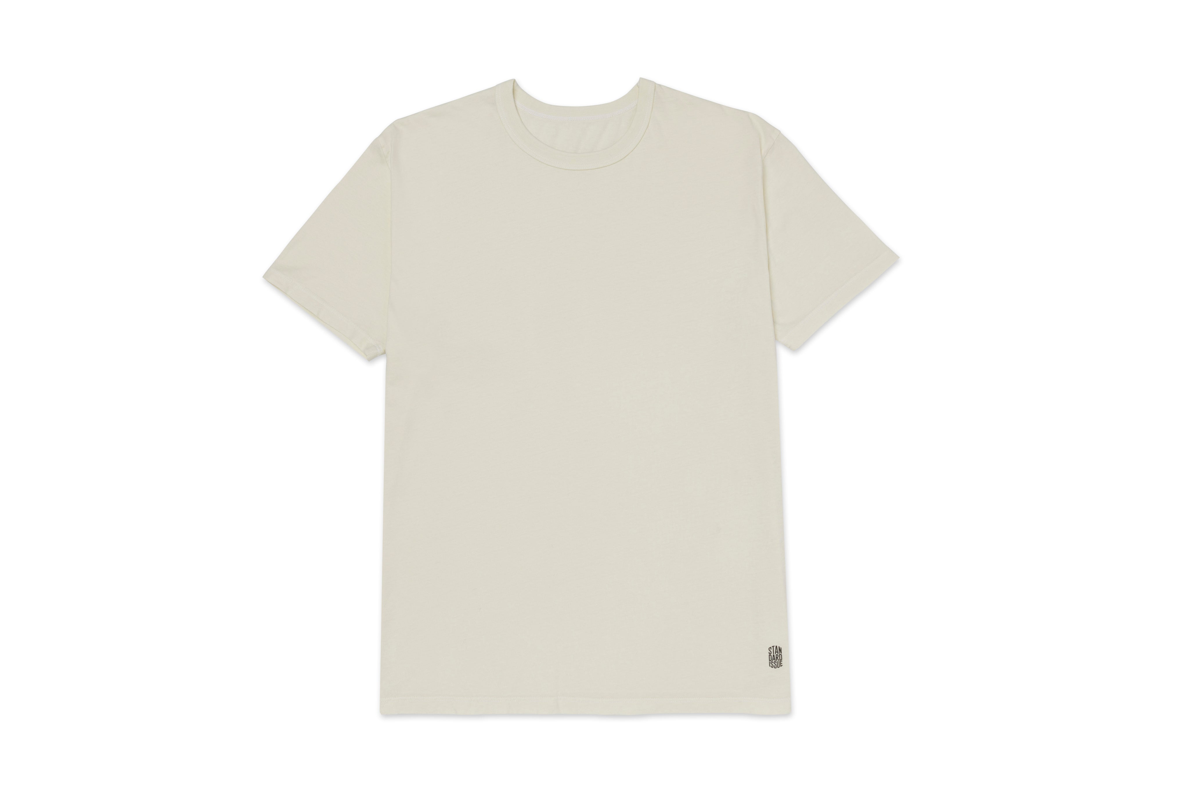 Fitted Tee Cream