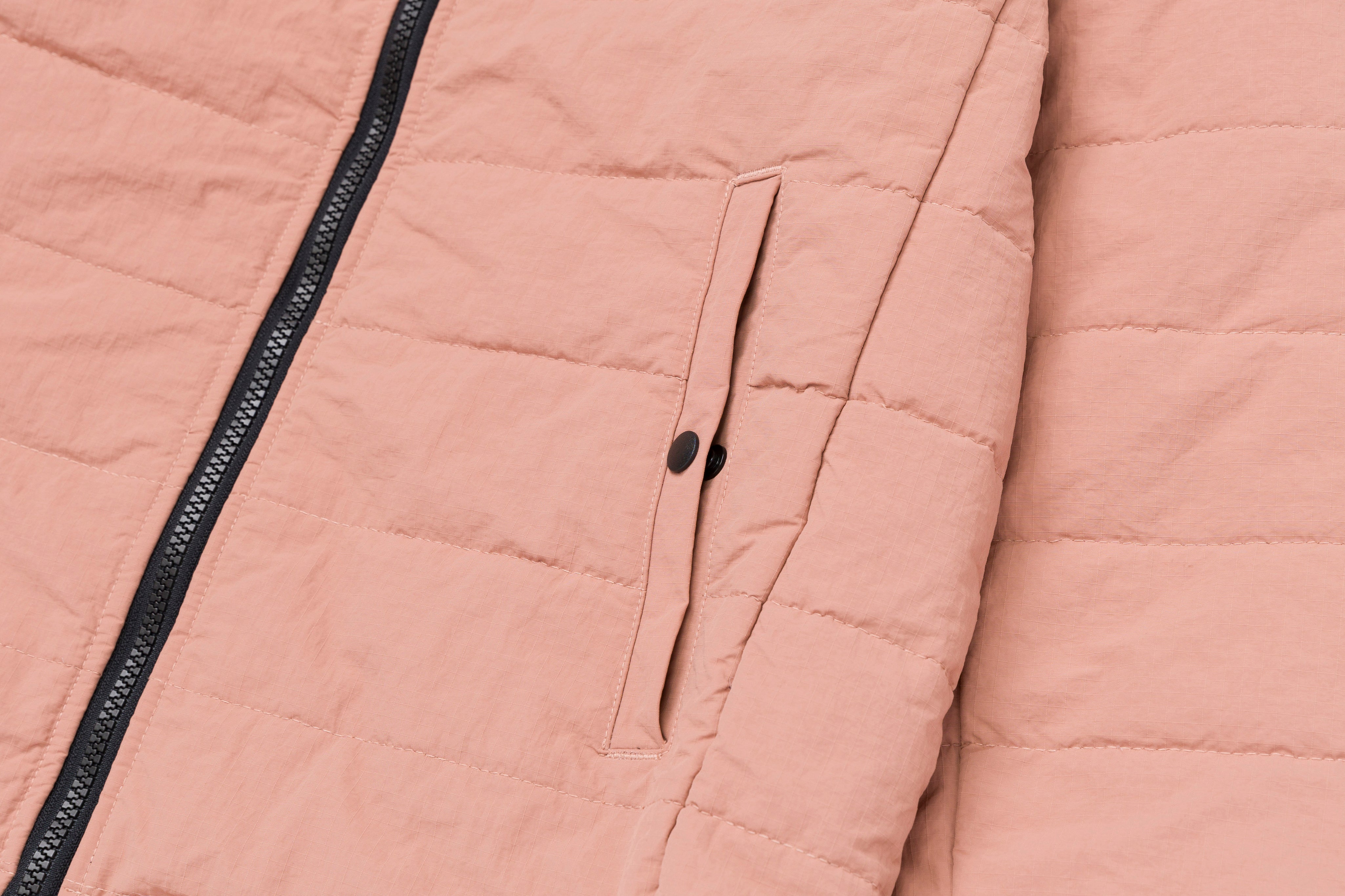 Reversible Puffer Jacket Dusty Pink