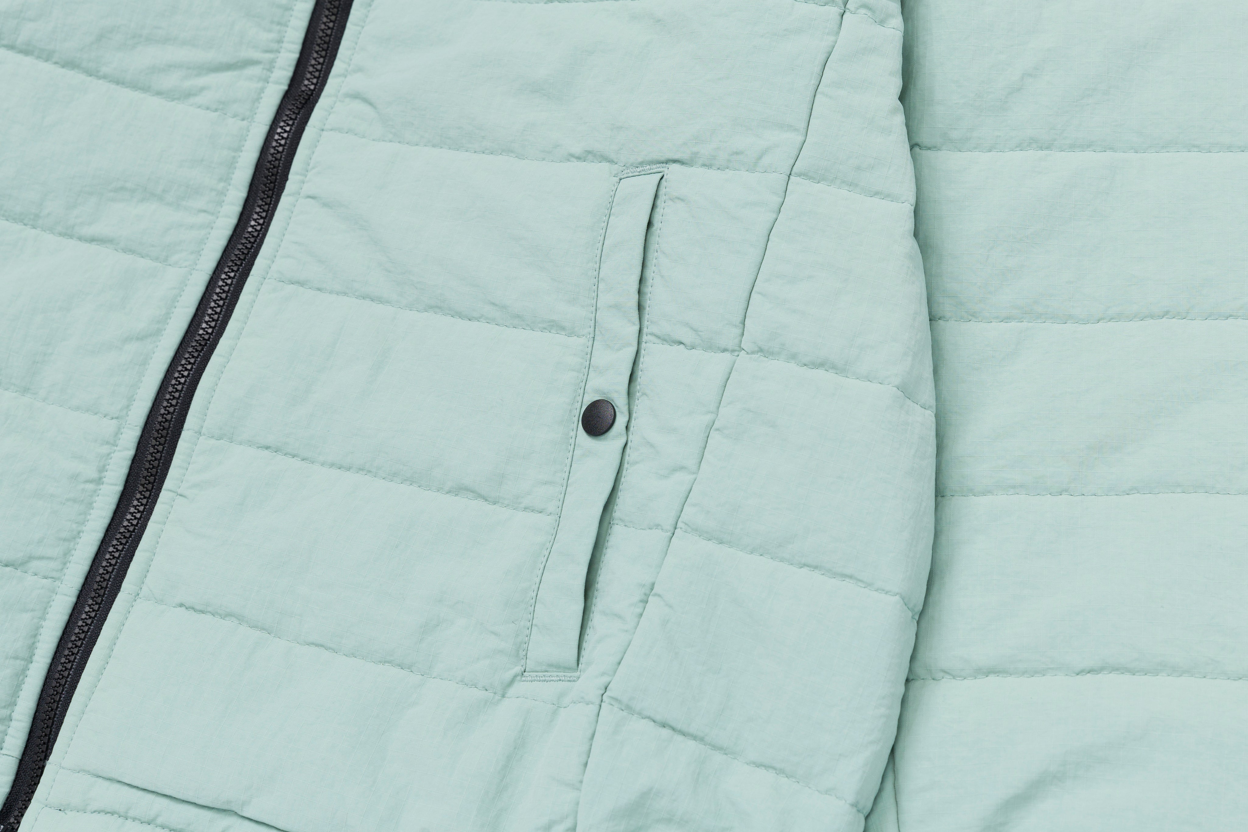 Reversible Puffer Jacket Pale Mint