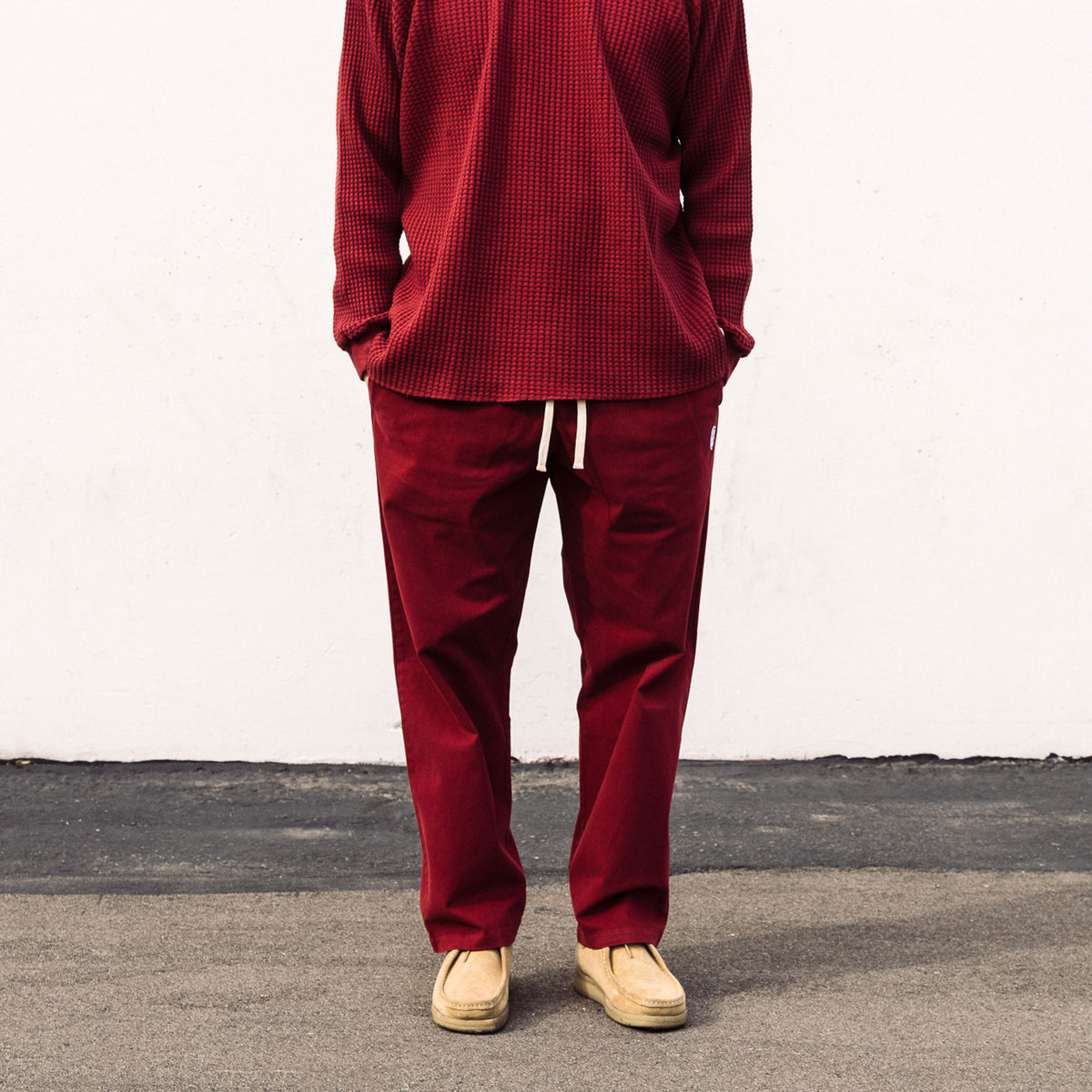 Standard Slacker Pant Wine STANDARD ISSUE TEES