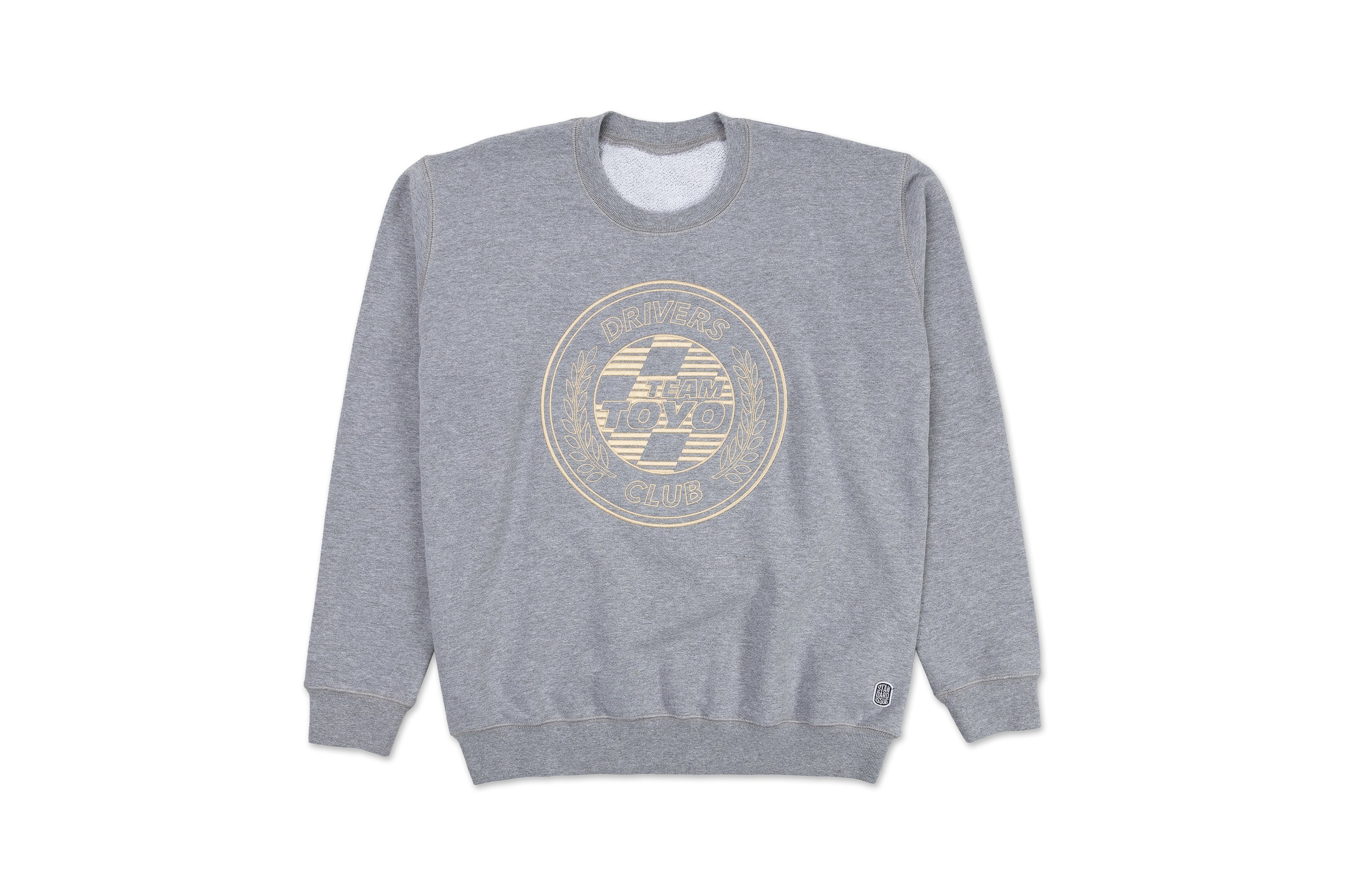 Team Toyo World Class Crew Neck Heather Grey