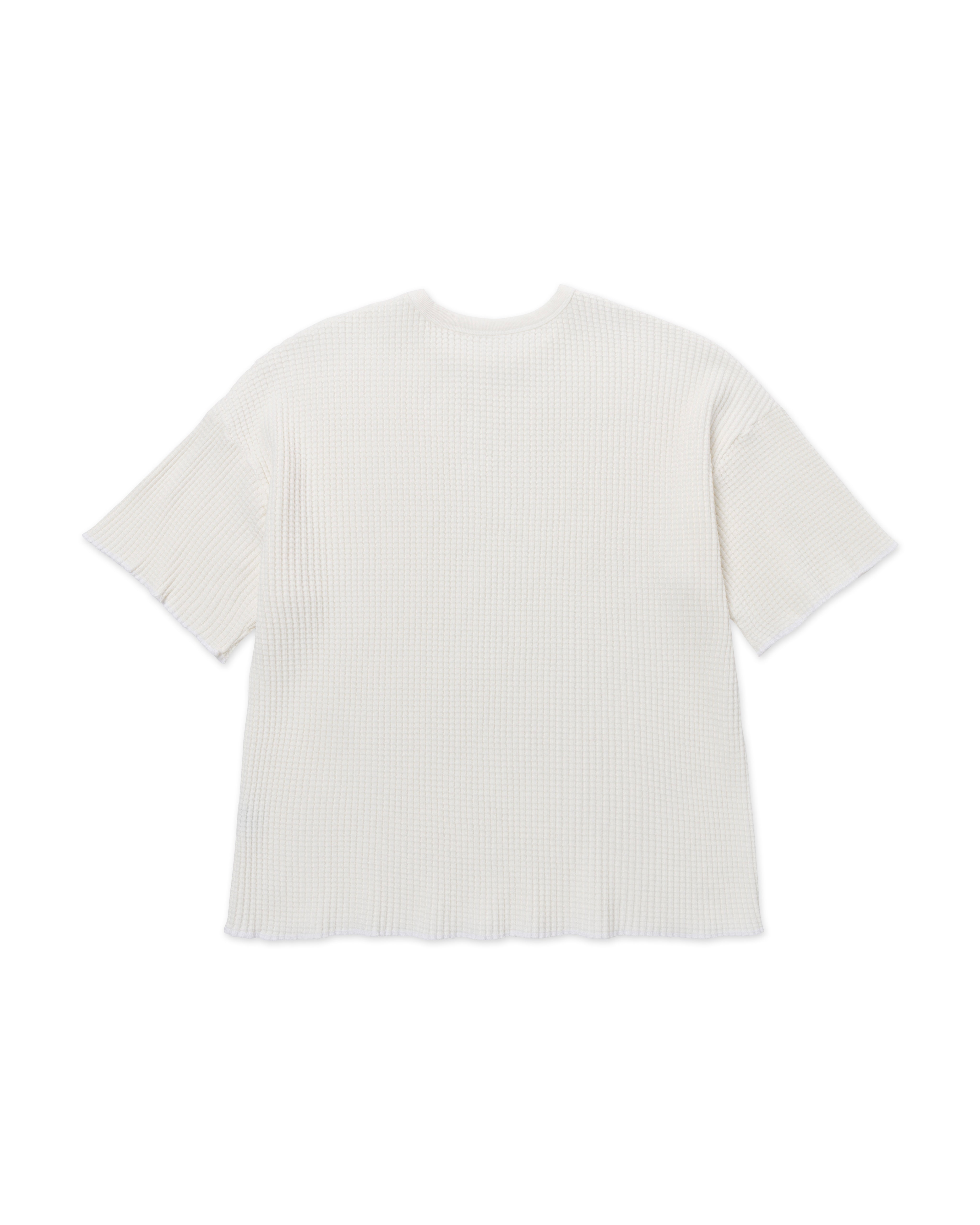 Short Sleeve Thermal Sweater Natural