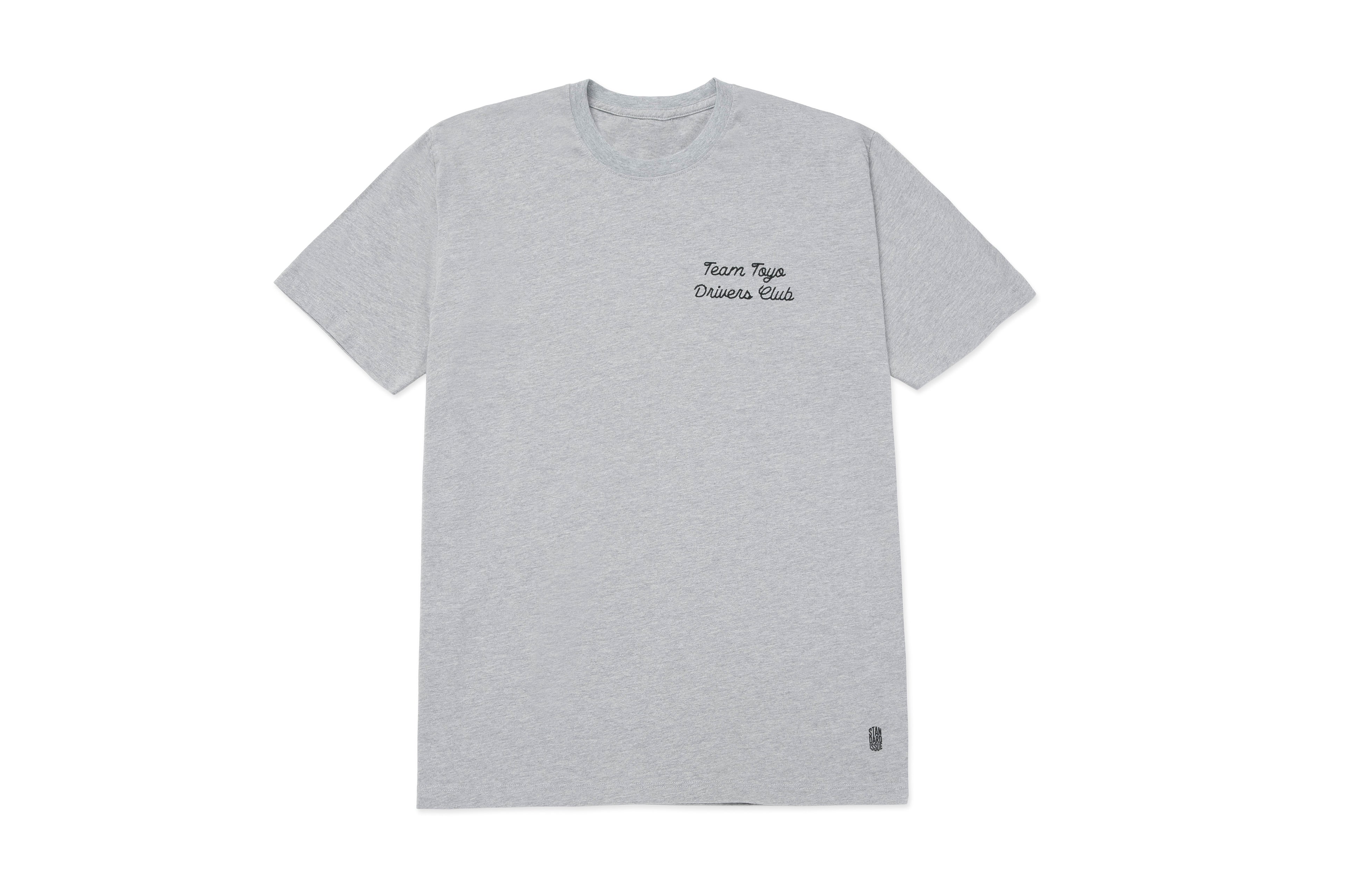 Team Toyo Drivers Club Tee Heather Grey