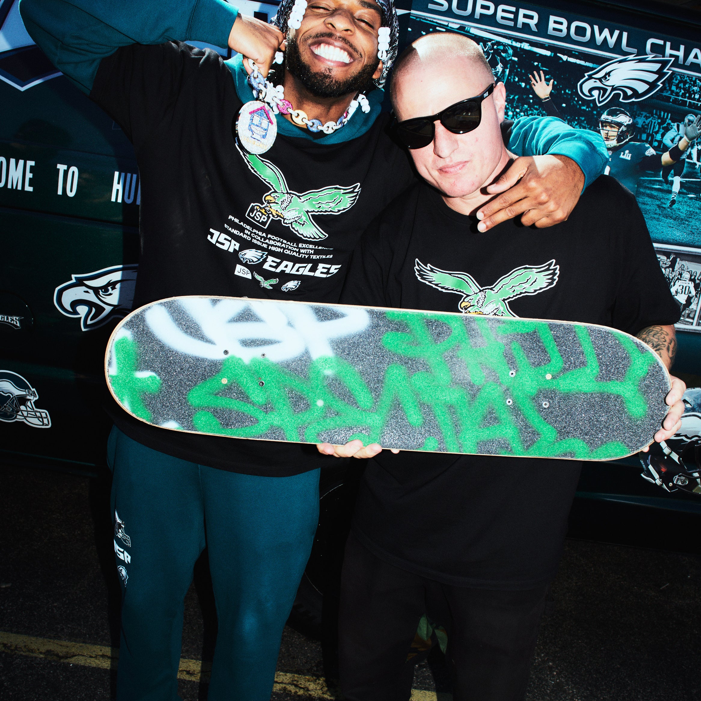 PHILADELPHIA EAGLES, STANDARD ISSUE, AND JSP COLLABORATIVE GENERATIONAL COLLECTION