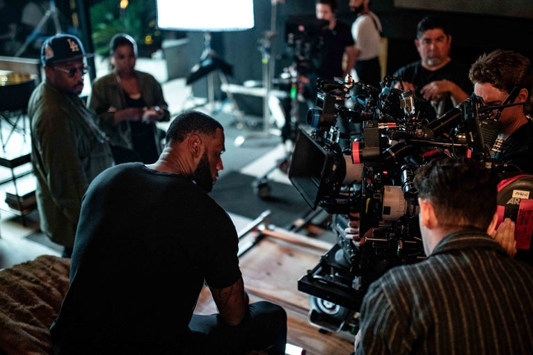 LeBron James Wearing Standard Issue In The 'Never Still' Rimowa Campaign