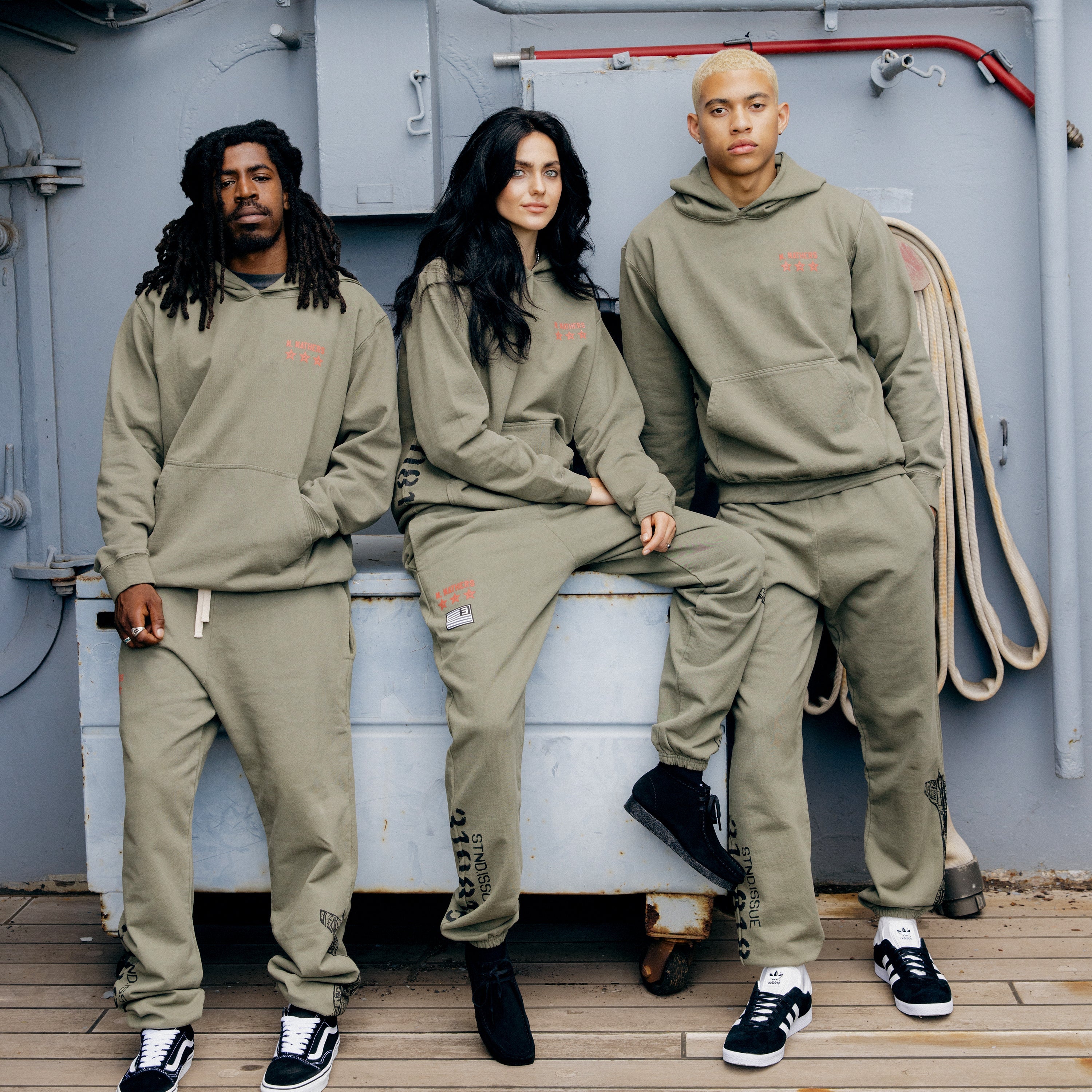 Eminem x Standard Issue Kamikaze Sweatpants Burnt Olive