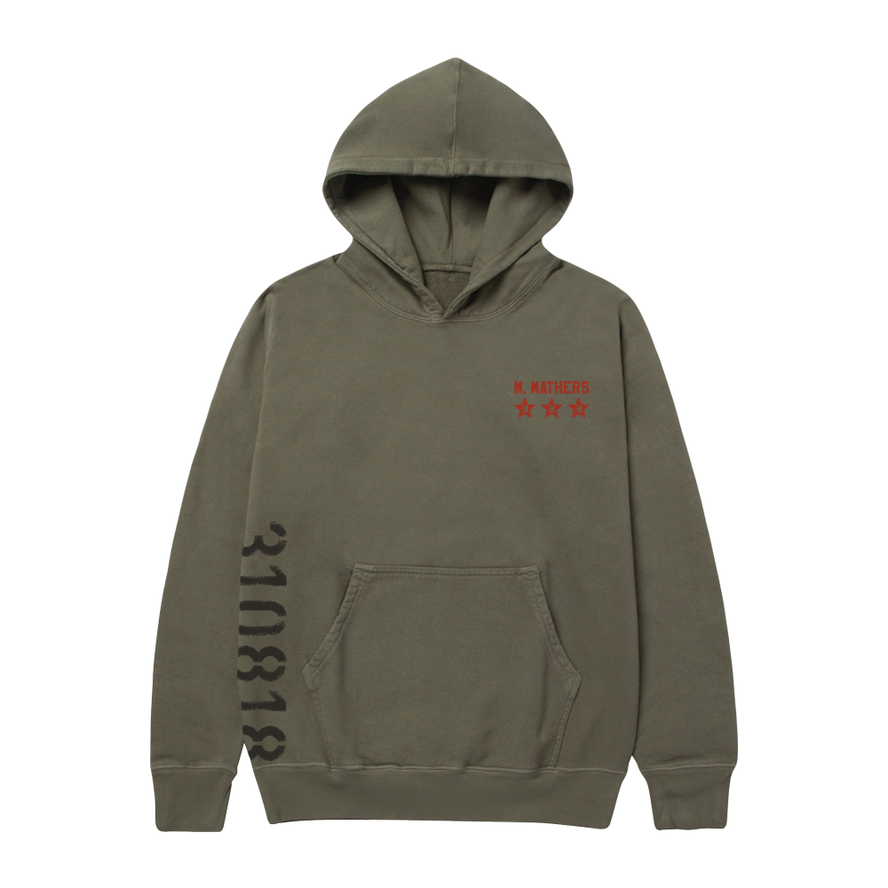 Eminem x Standard Issue Kamikaze Hoody Burnt Olive