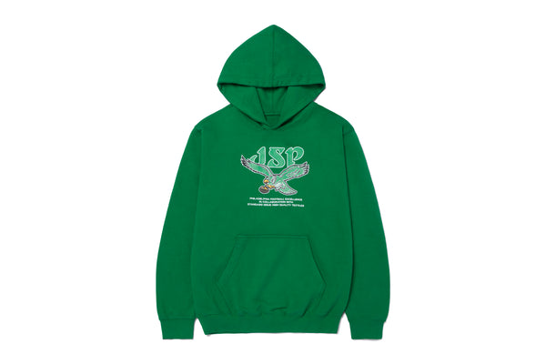 Men's JSP Standard Issue x Philadelphia Eagles Kelly Green Throwback  Pullover Hoodie