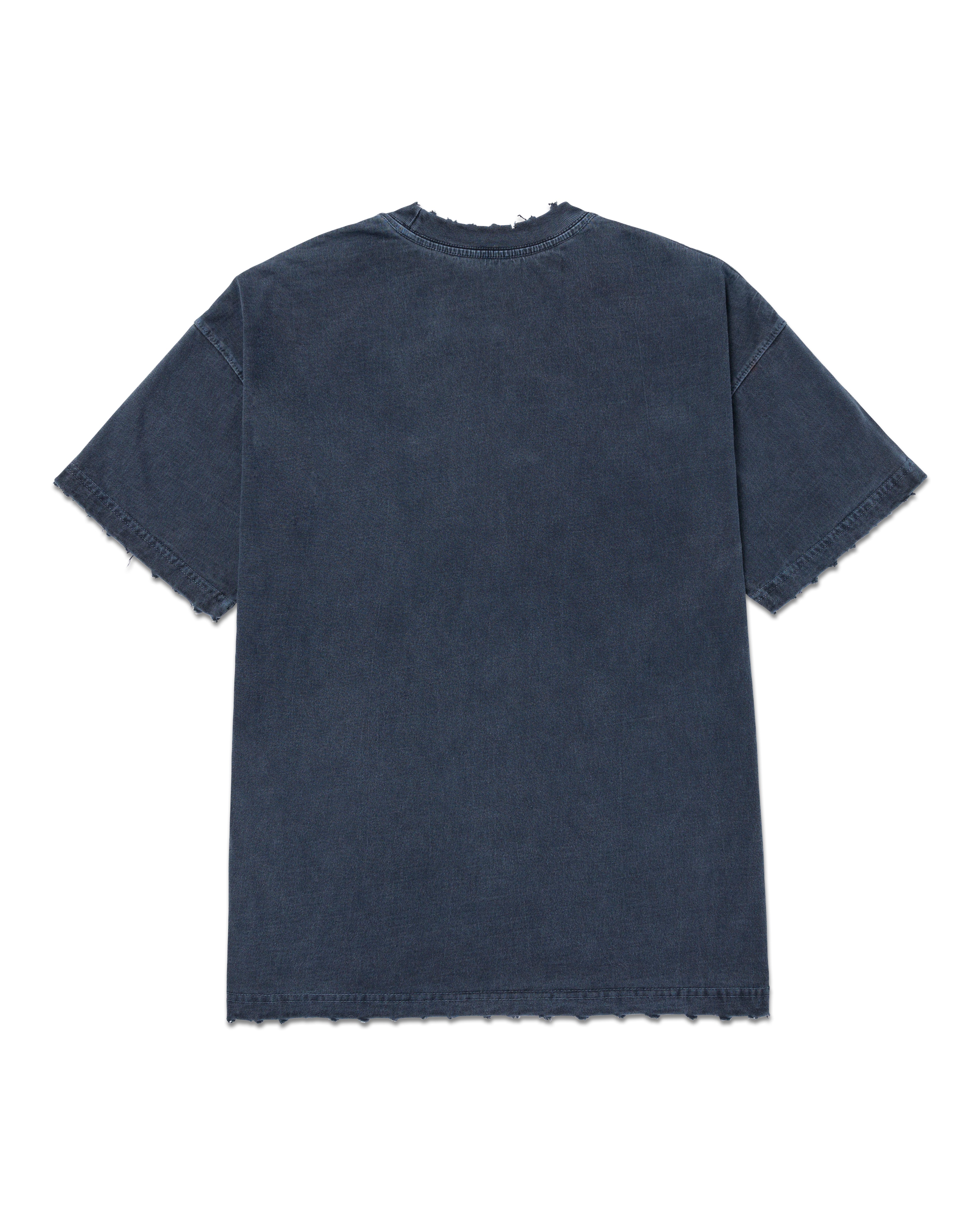 Megadeth Grid Boxy Tee Washed Slate – STANDARD ISSUE TEES