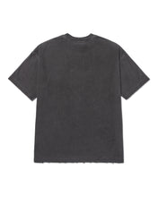 Megadeth Grid Boxy Tee Washed Vintage Black