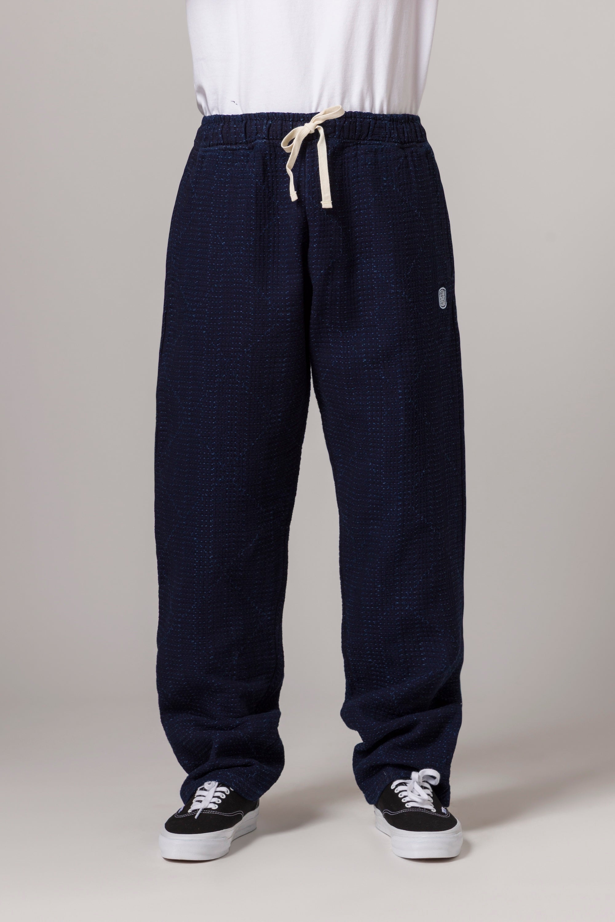 Sashiko Slacker Pant Indigo