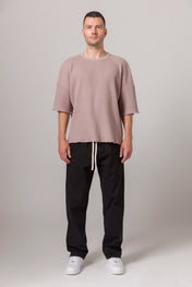 Short Sleeve Thermal Sweater Antler
