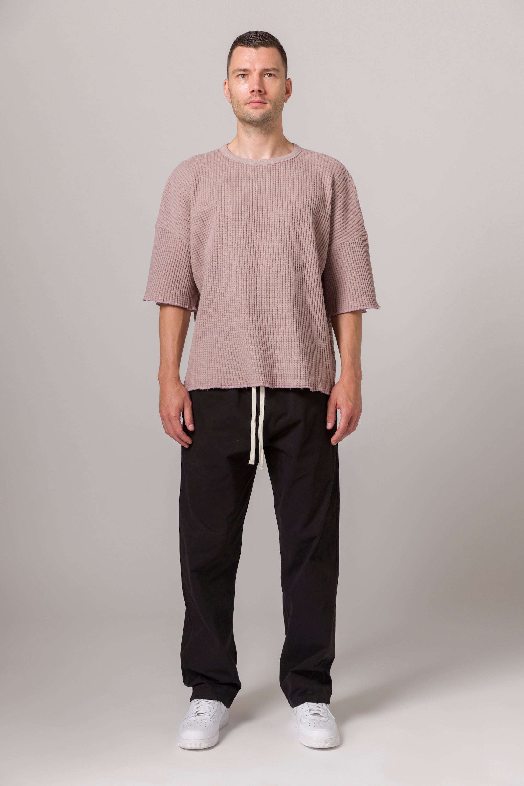 Short Sleeve Thermal Sweater Antler